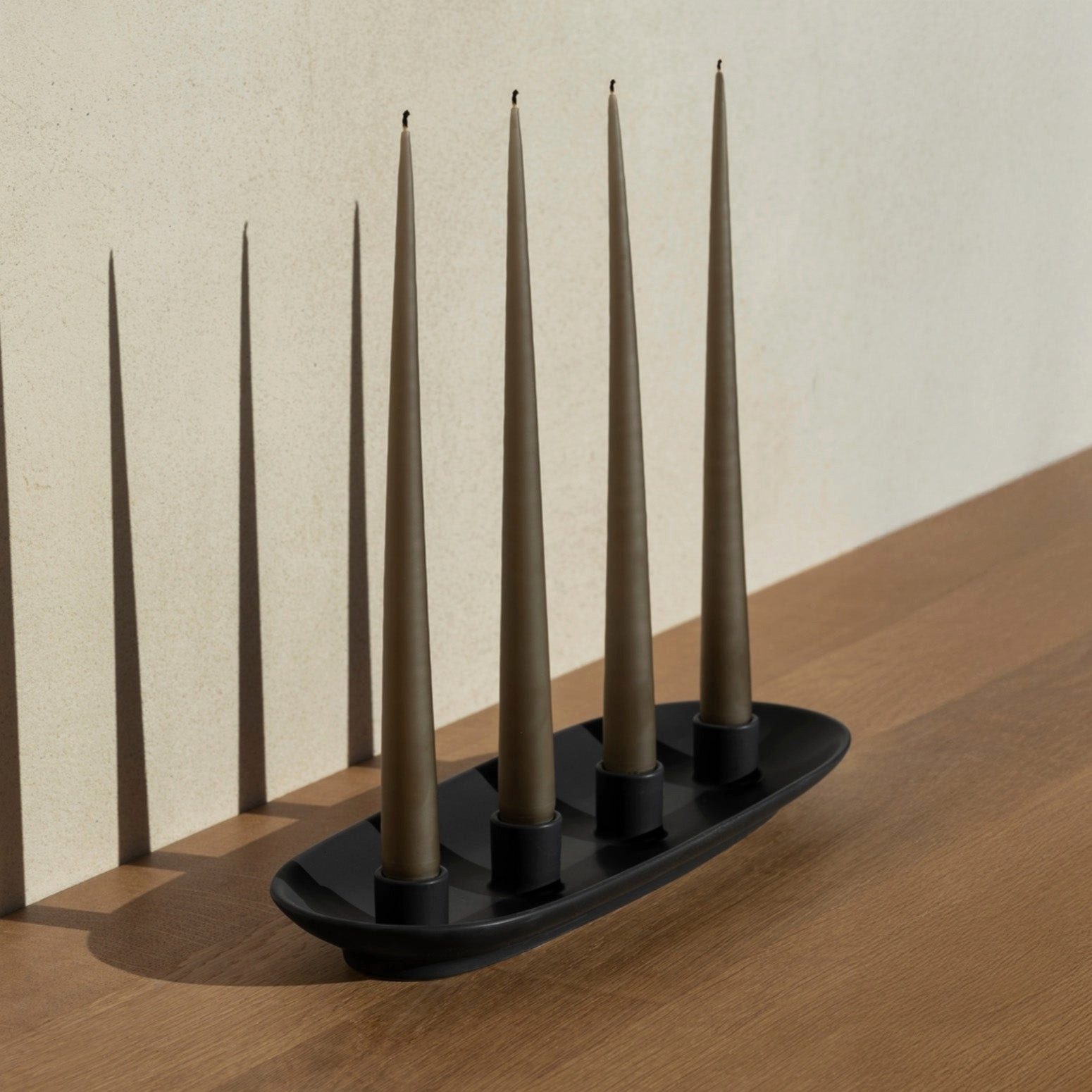 blomus Dekoobjekt Kerzenhalter VELA oval für 4 Kerzen als Adventskranz in s günstig online kaufen