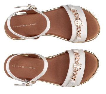 Tommy Hilfiger FLAT SANDAL Riemchensandale, Sommerschuh, Sandalette, Kommunionschuh, Schnallenverschluss