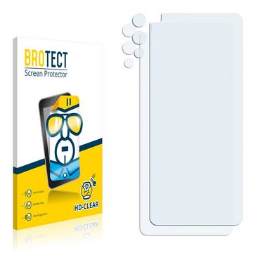 BROTECT Schutzfolie für OnePlus 9RT 5G (Display+Kamera), Displayschutzfolie, 2 Stück, Folie klar