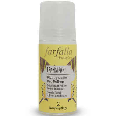 Farfalla Essentials AG Deo-Roller Frangipani Blumig-sanfter Deo Roll-on ml, 50 ml