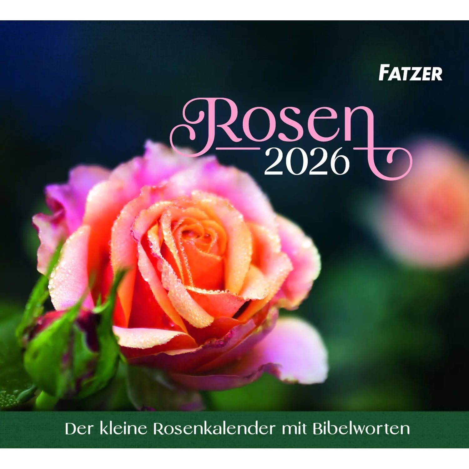 Tischkalender Rosen 2026
