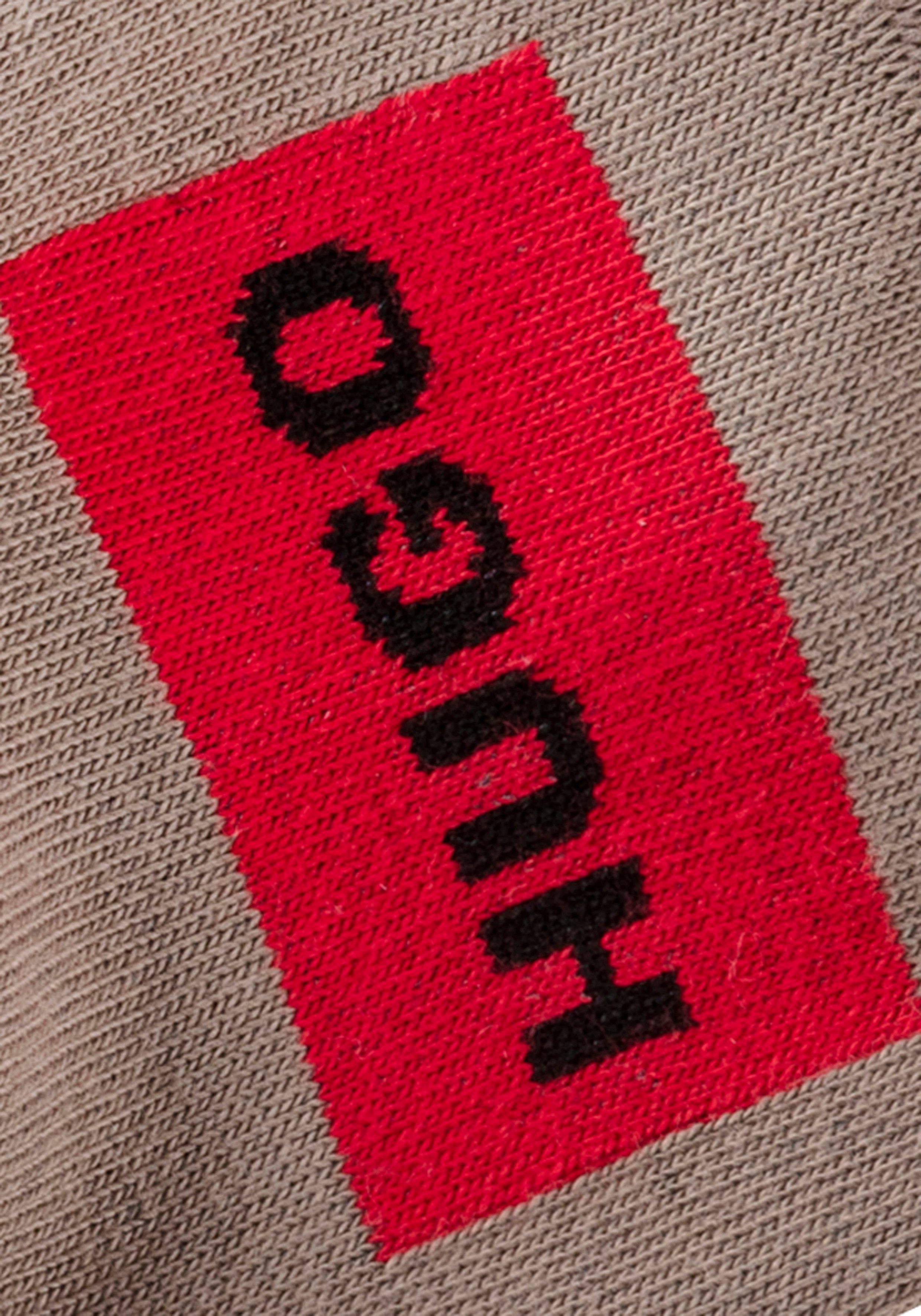 HUGO Freizeitsocken 3P LC LABEL CC günstig online kaufen