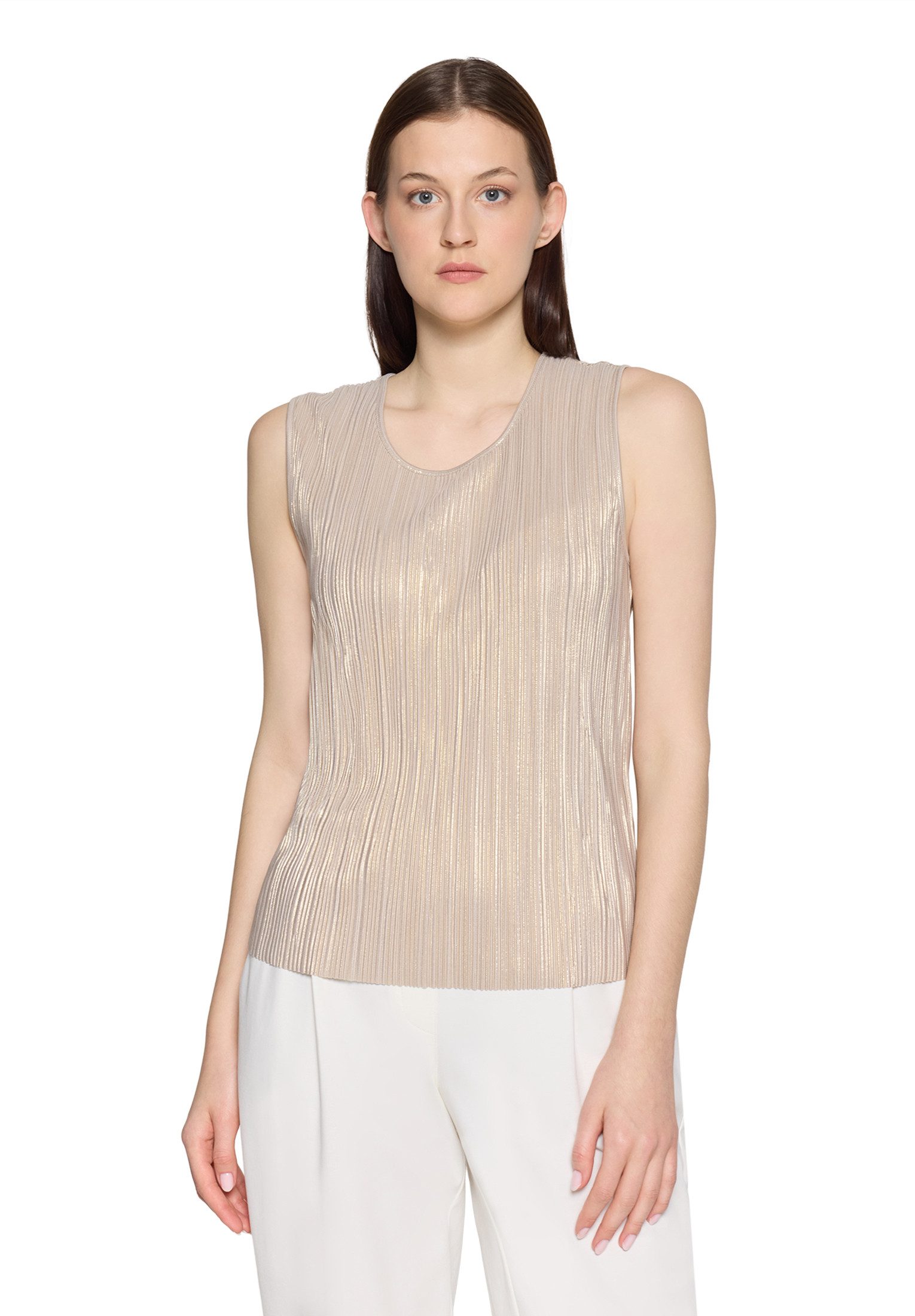 T-Shirt Damen mit Glanzeffekt