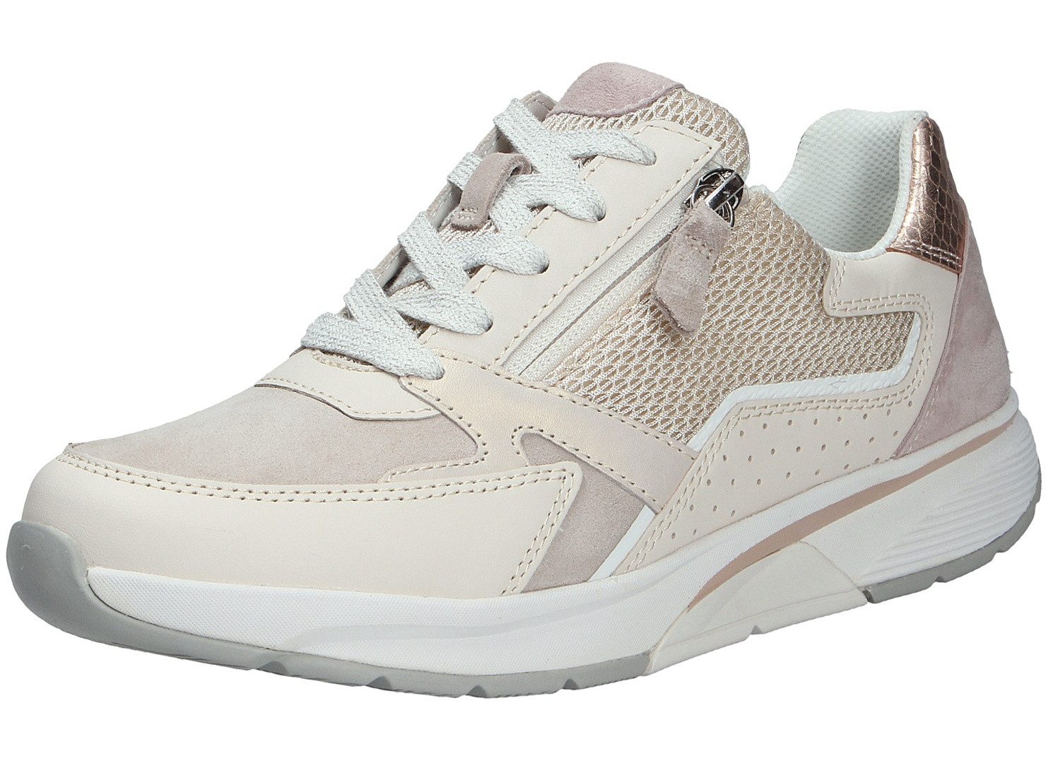 Gabor Gabor Damen Schnürschuh ROLLING SOFT beige Größe Schnürschuh
