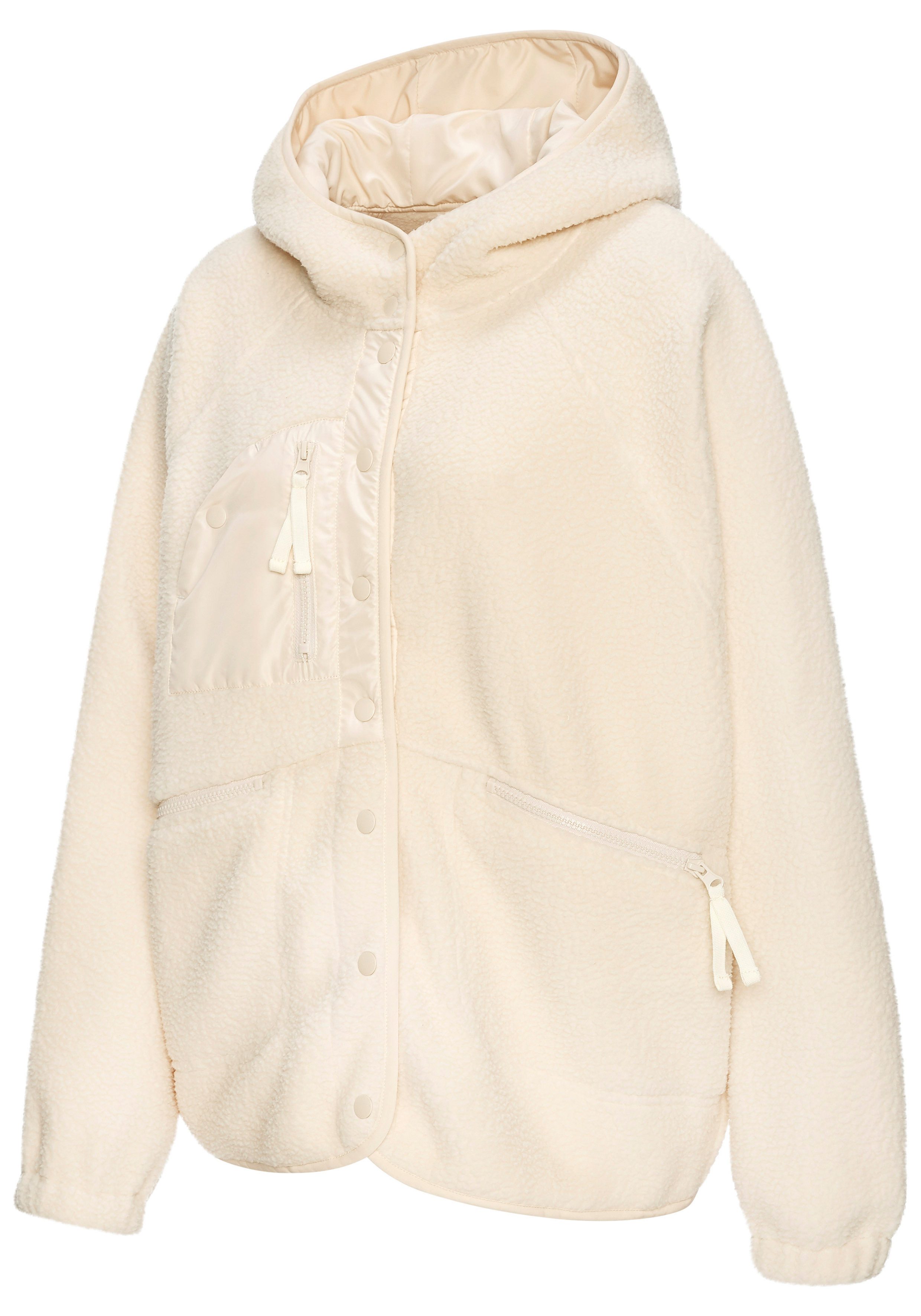 Vivance Active by Lascana Fleecejacke Oversized-Schnitt mit Fledermausärmeln – Bild 5 von 5