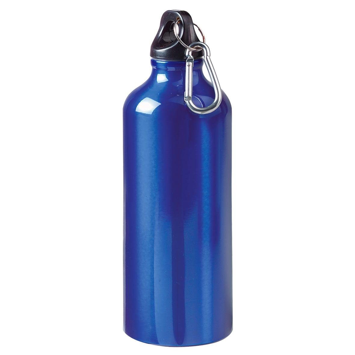 elasto Isolierflasche Sporty Sportflasche mit Karabiner 600 ml auslaufsicher, Trinkflasche, Fahrradflasche, super dicht, robust, Wasserflasche