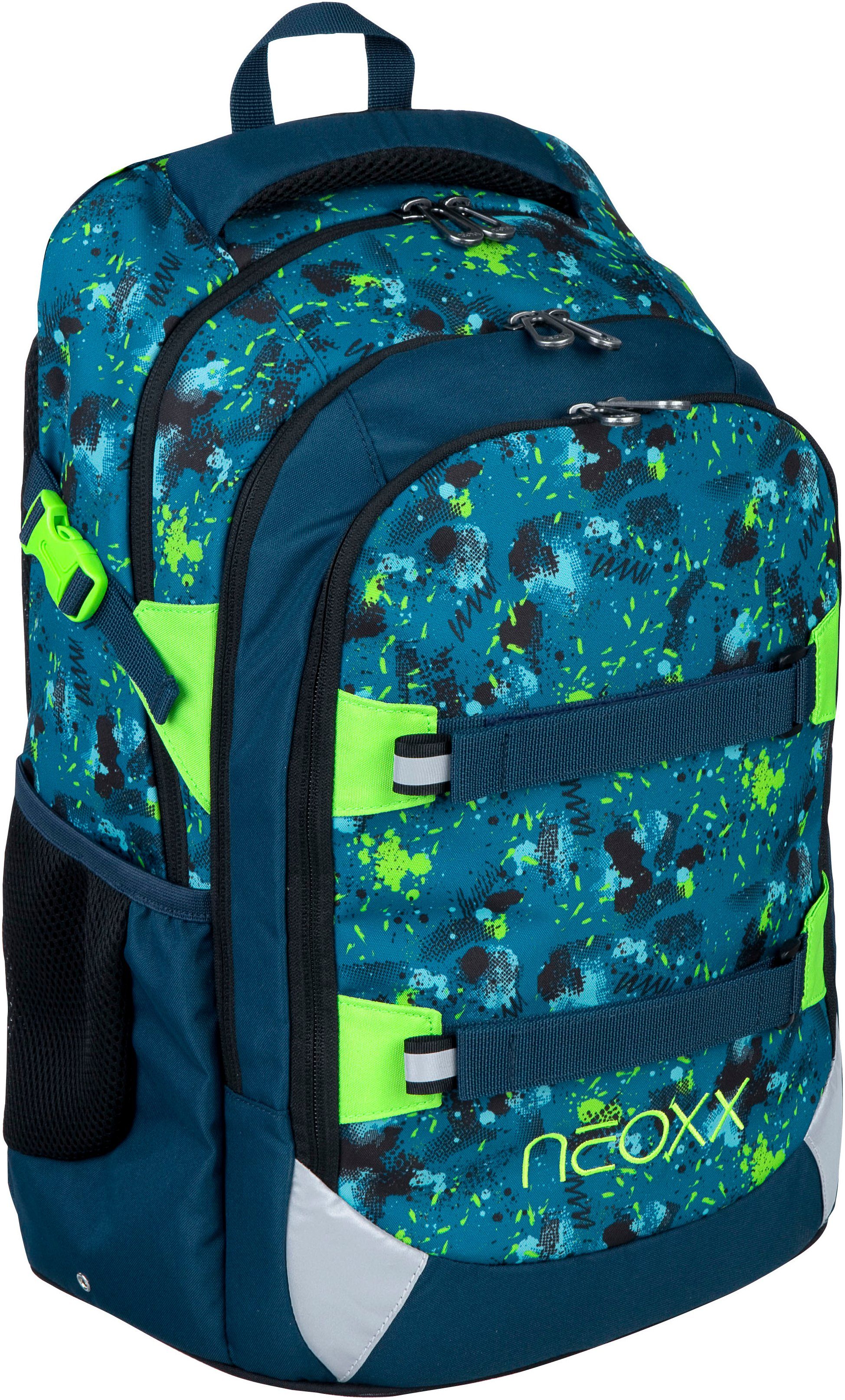 neoxx Schulrucksack Active Pro, Petrol Extreme günstig online kaufen