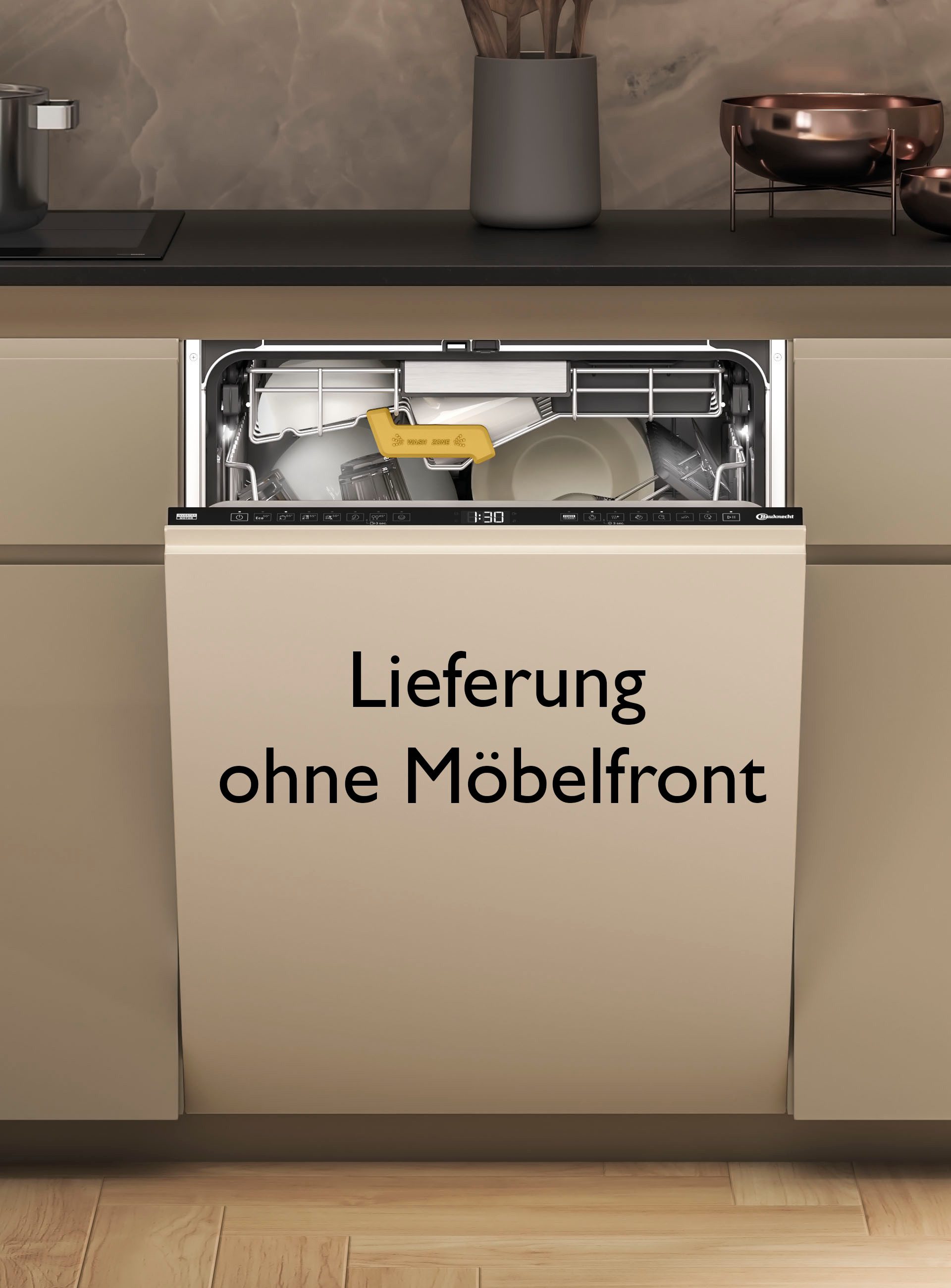 vollintegrierbarer Geschirrspüler OBIC Ecospace 8650