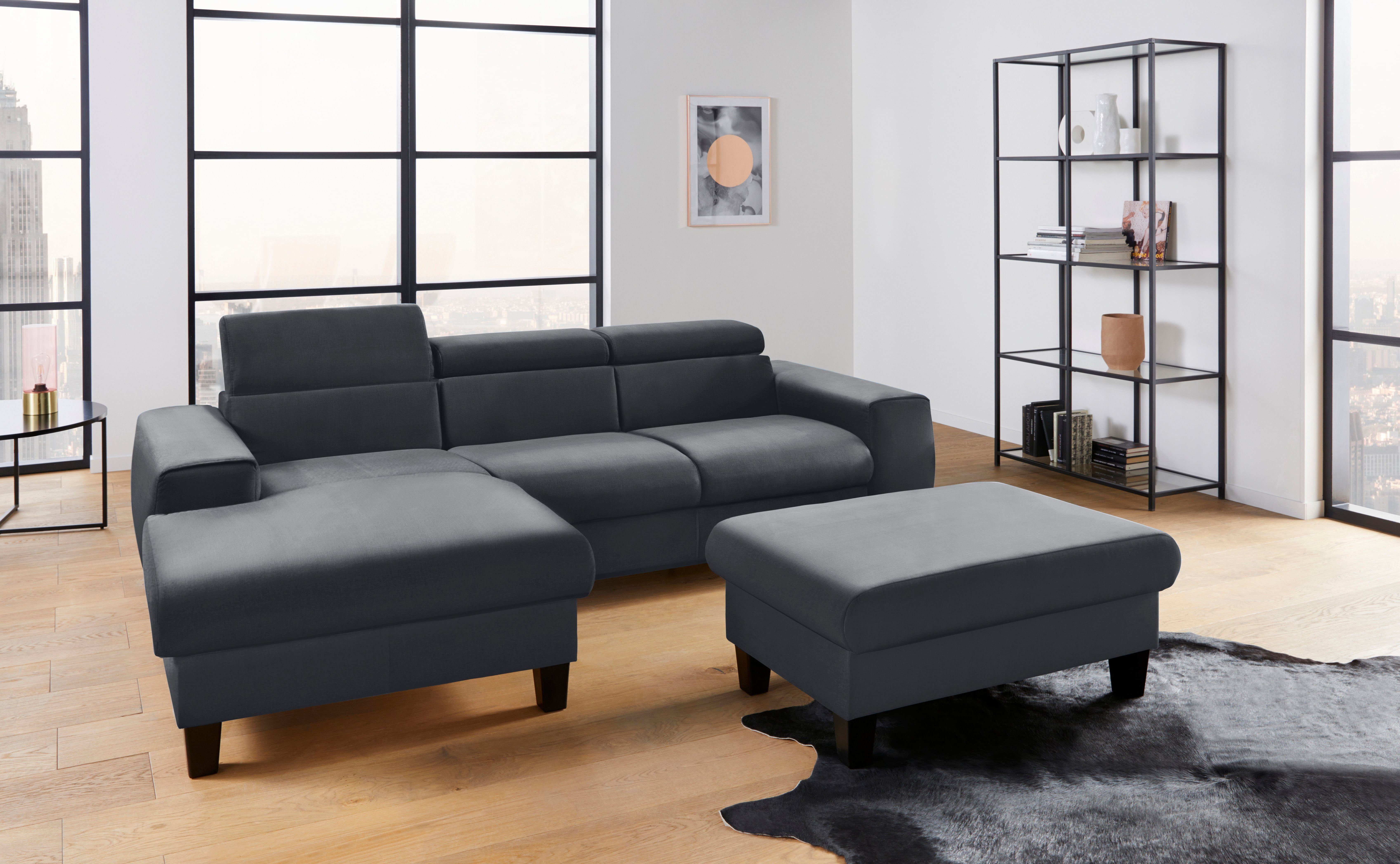COTTA Polstergarnitur Morven L-Form, (Set), Set bestehend aus: Ecksofa mit günstig online kaufen