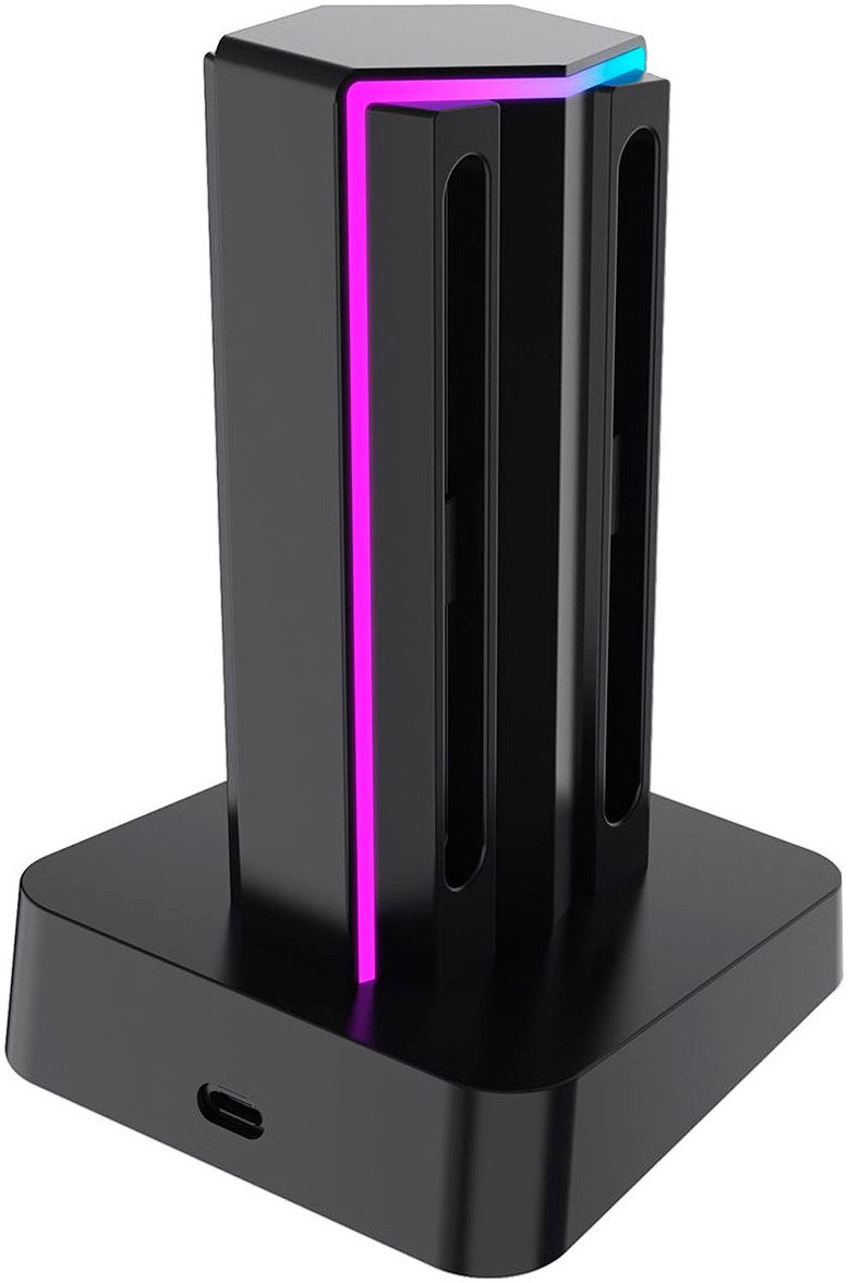 Ready2gaming Switch 2 4in1 Charger mit LED Beleuchtung Ladestation