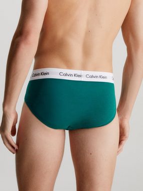 Calvin Klein Underwear Slip HIP BRIEF 3PK (Packung, 3-St., 3er-Pack) mit Logo-Elastikbund