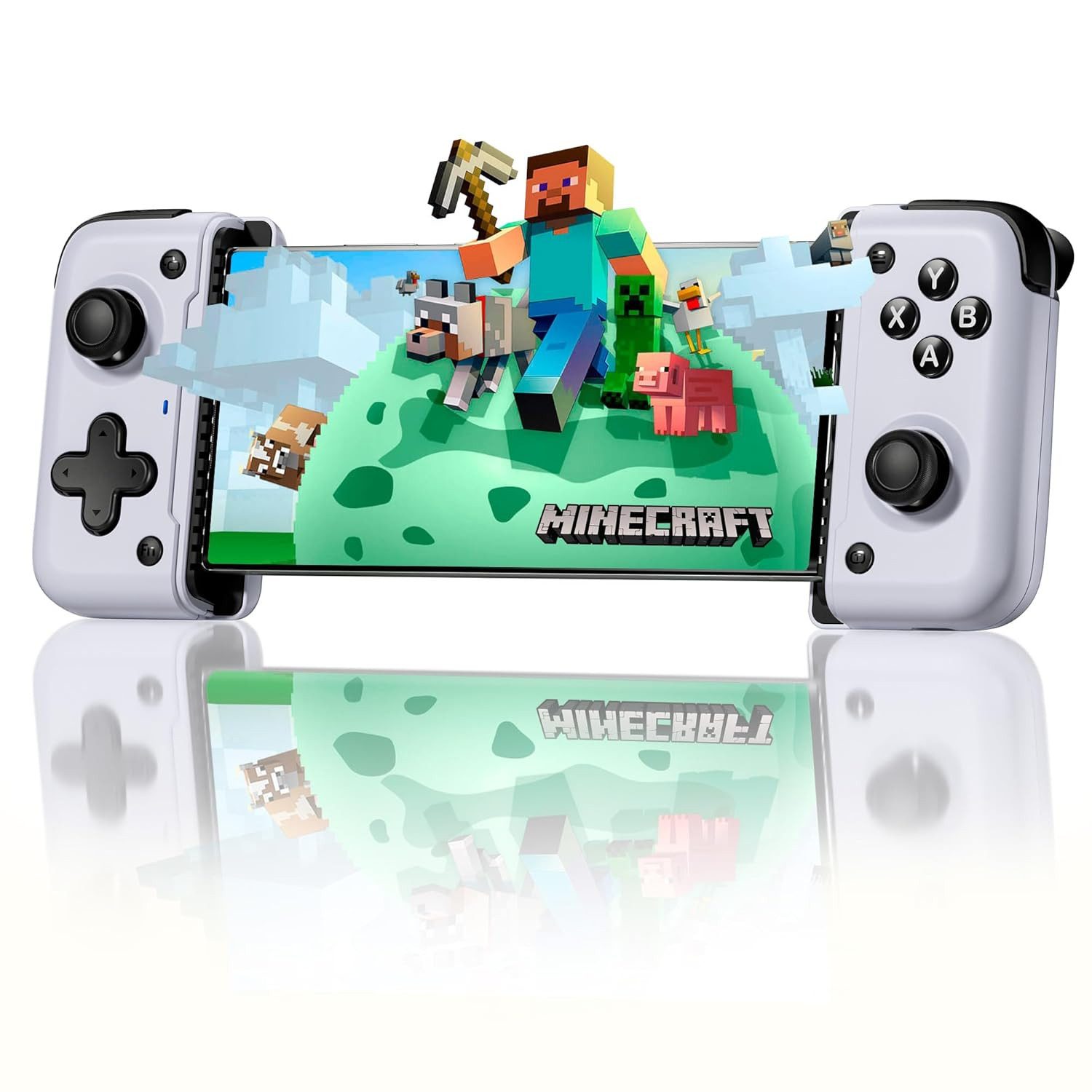 M05 Handy Controller Android, Smartphone Controller mit USB C weiß Controller