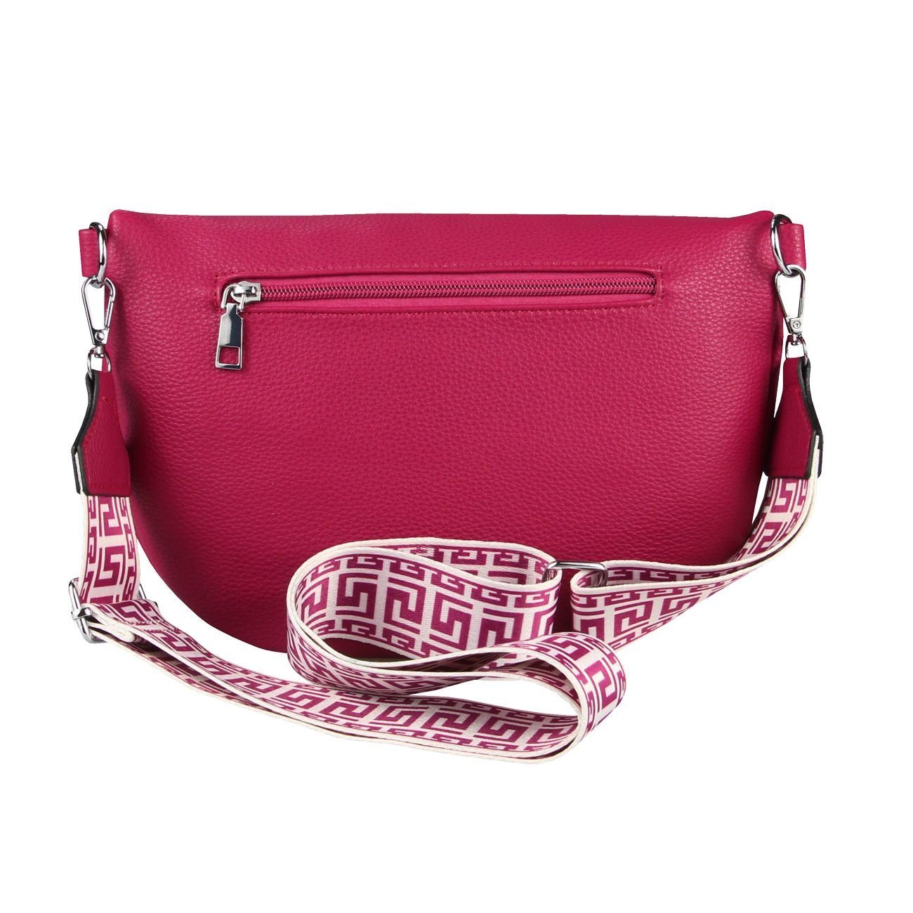ITALYSHOP24 Bauchtasche Damen Brusttasche Gürteltasche CrossBody, günstig online kaufen