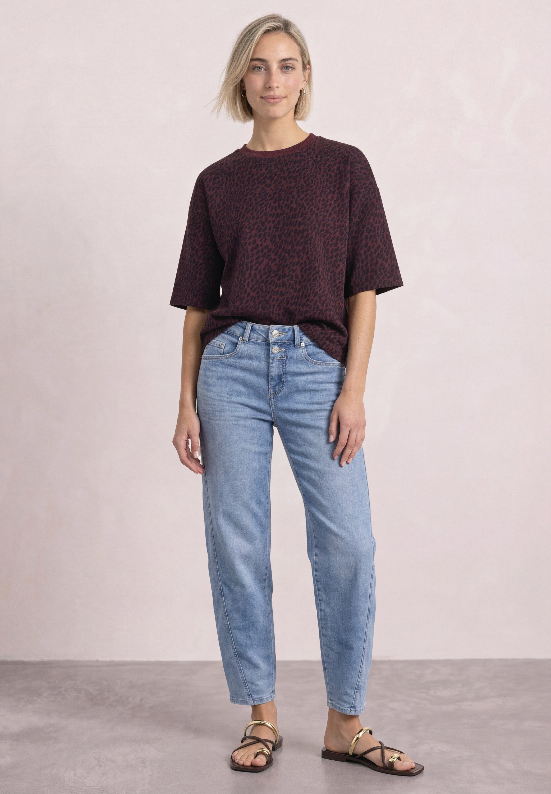 STREET ONE Sweatshirt aus softem Materialmix