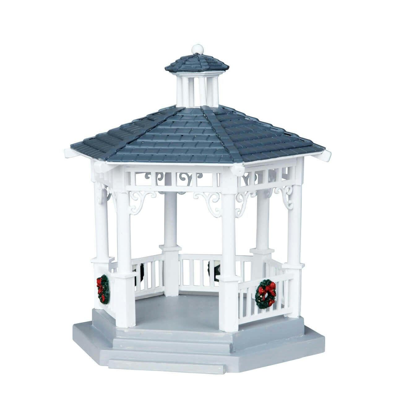 LeMax Weihnachtsdorf LEMAX Weihnachtsdorf: "Gazebo With Decorations", 6-tlg (04160)