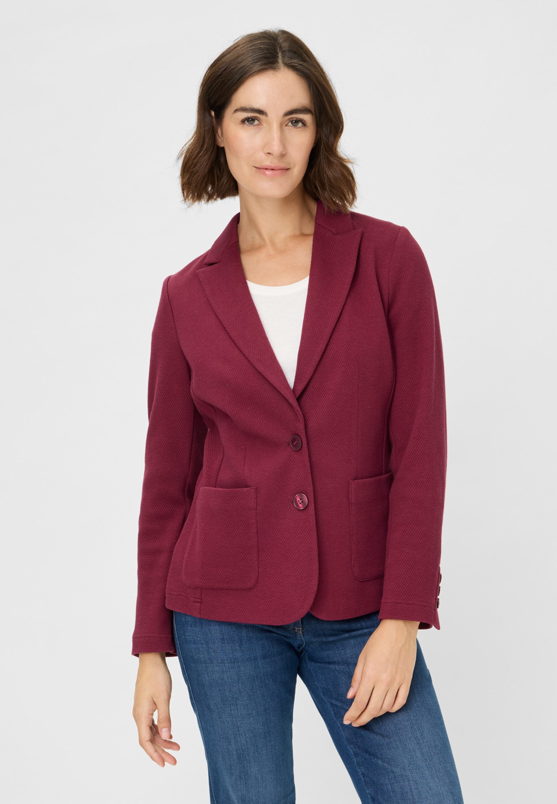 Olsen Kurzblazer im klassischen Stil günstig online kaufen