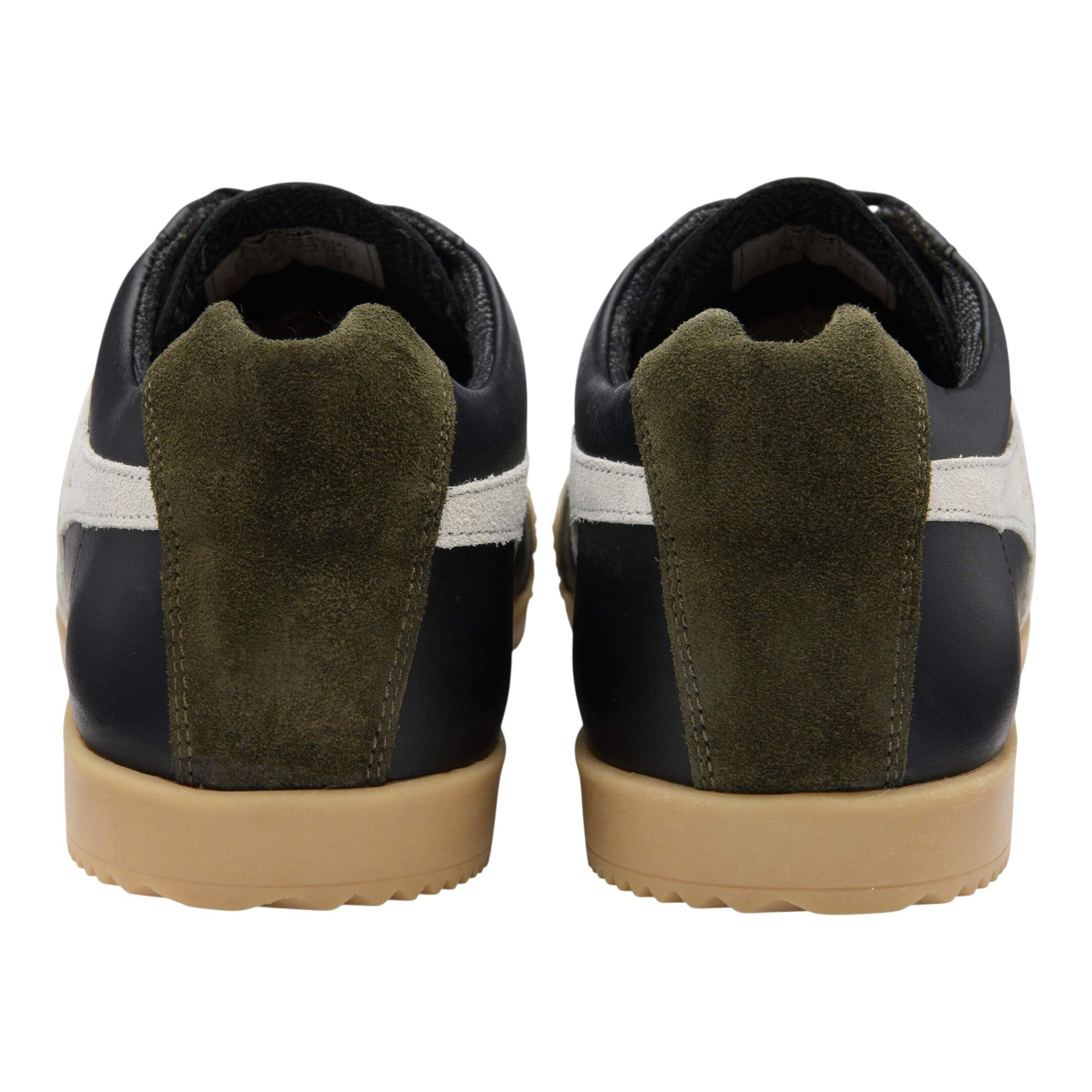 Gola Harrier Bromley - Made in England - schwarz/khaki/offwhite Herren Sneaker
