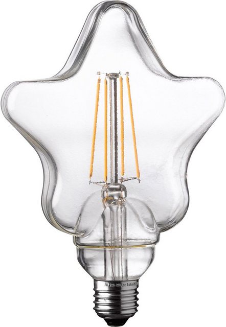 WOFI »Led Filament E27 Transparent« LED-Filament, E27, 1 Stück, Extra-Warmweiß-Otto