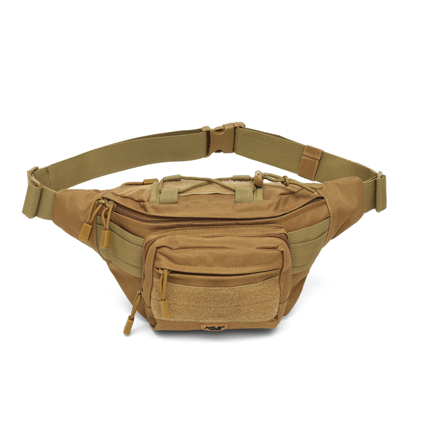 NILS CAMP Bauchtasche Outdoor Grün Gürteltasche für Freizeit Reise