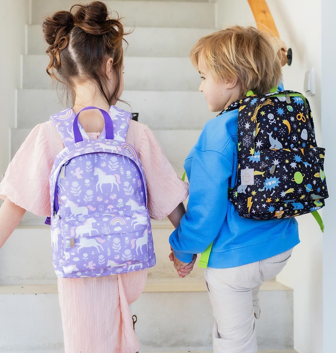 A Little Lovely Company Kinderrucksack ALLC Bunter Kindergartenrucksack 7l