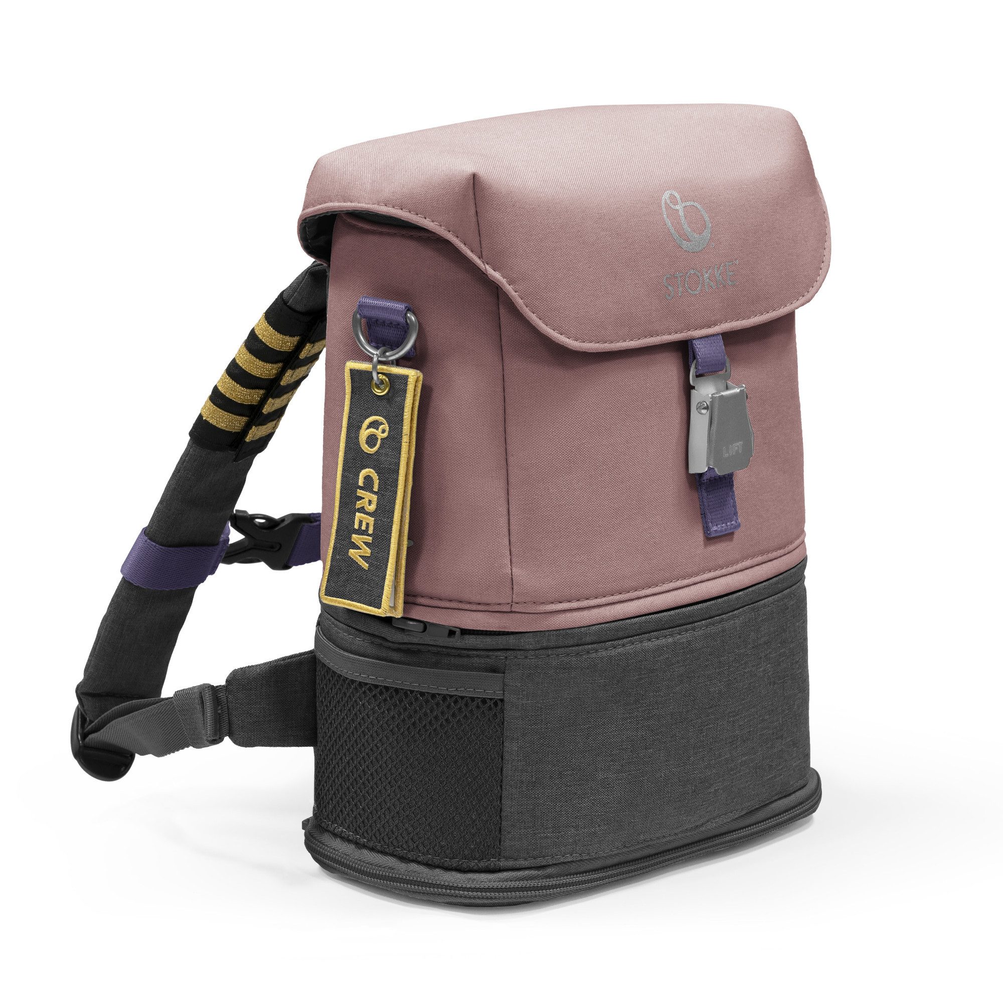 Stokke Kinderrucksack JetKids Backpack - Erweiterbarer Rucksack, für Kinder von 2 bis 7 Jahre im kindgerechten Reise-Design