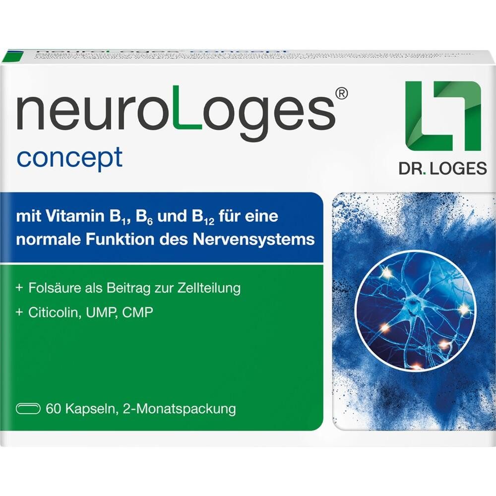 Dr. Loges + Co. GmbH NEUROLOGES concept Kapseln Kapseln, 60 St.