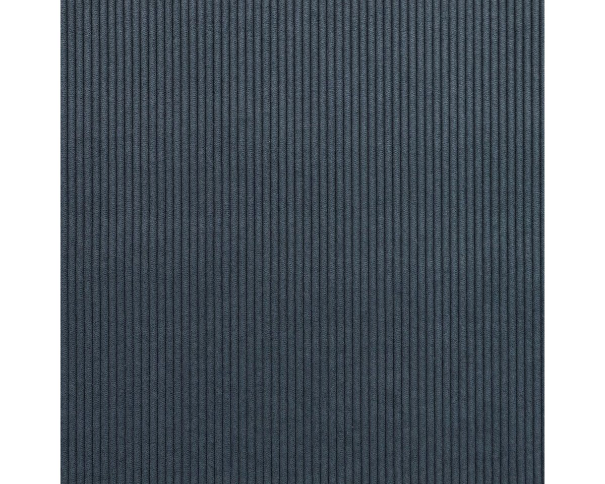 Thumbnail - Stofferia Stoff Polsterstoff Teflon Cord Porto Dunkelblau, Breite 142 cm, Meterware