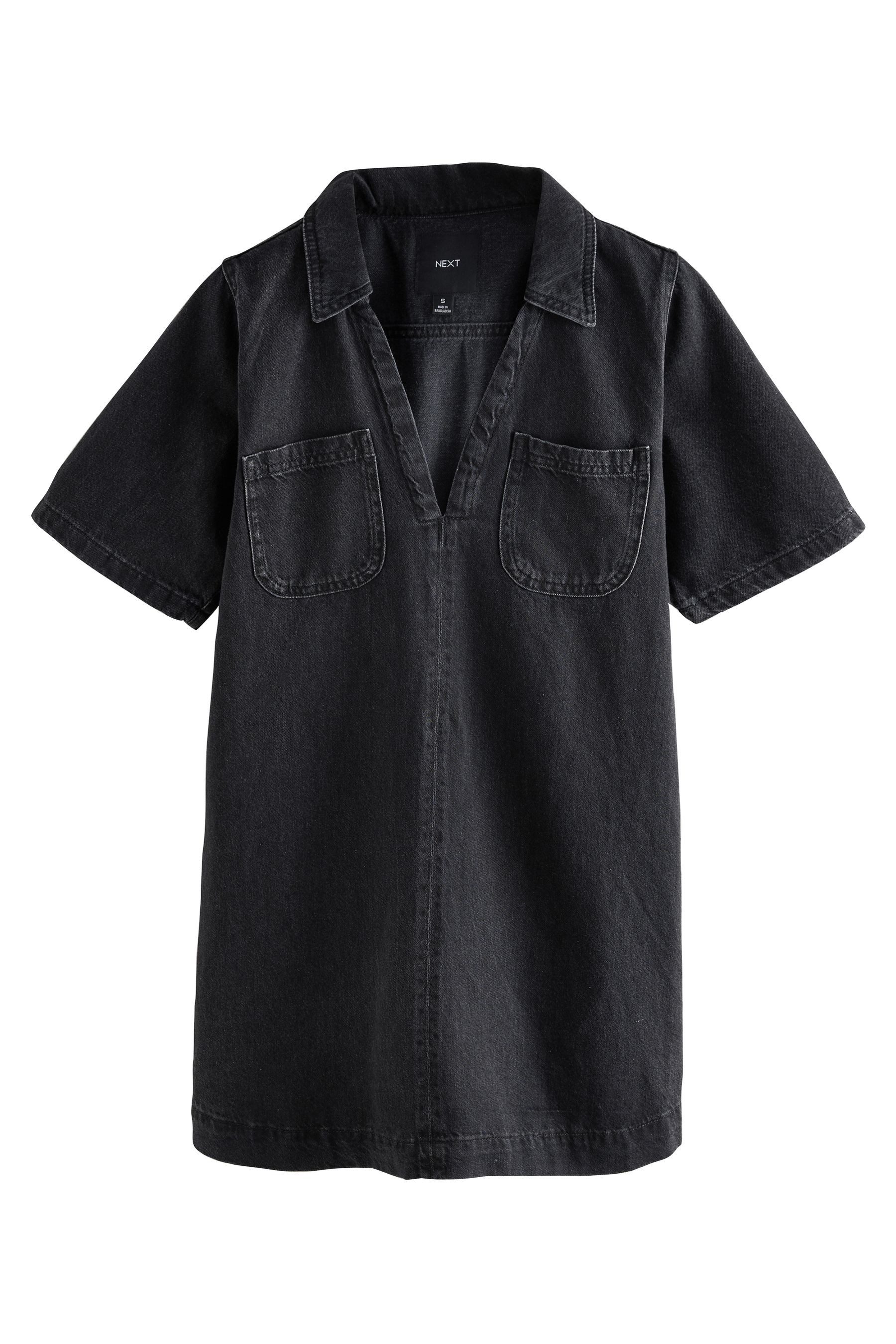 Next Jeanskleid Mini-Jeanskleid mit Fronttasche aus günstig online kaufen