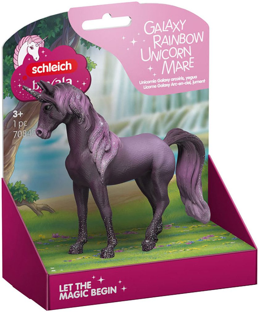 Schleich® Spielfigur BAYALA®, Galaxy Regenbogen Einhorn Stute (70842)
