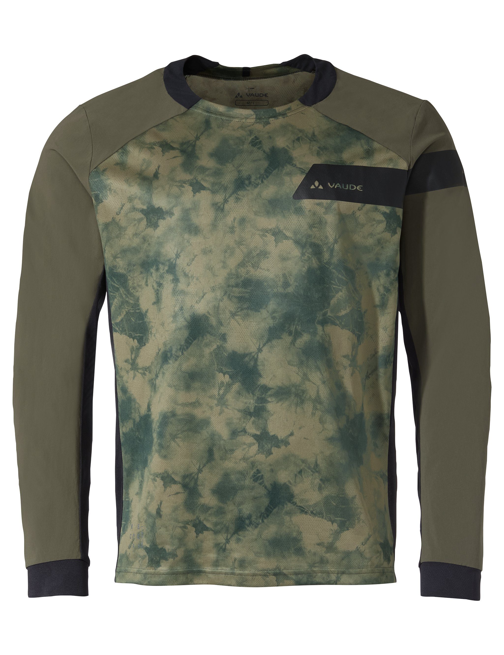 VAUDE T-Shirt Men's Moab LS PRO Shirt (1-tlg) Grüner Knopf khaki