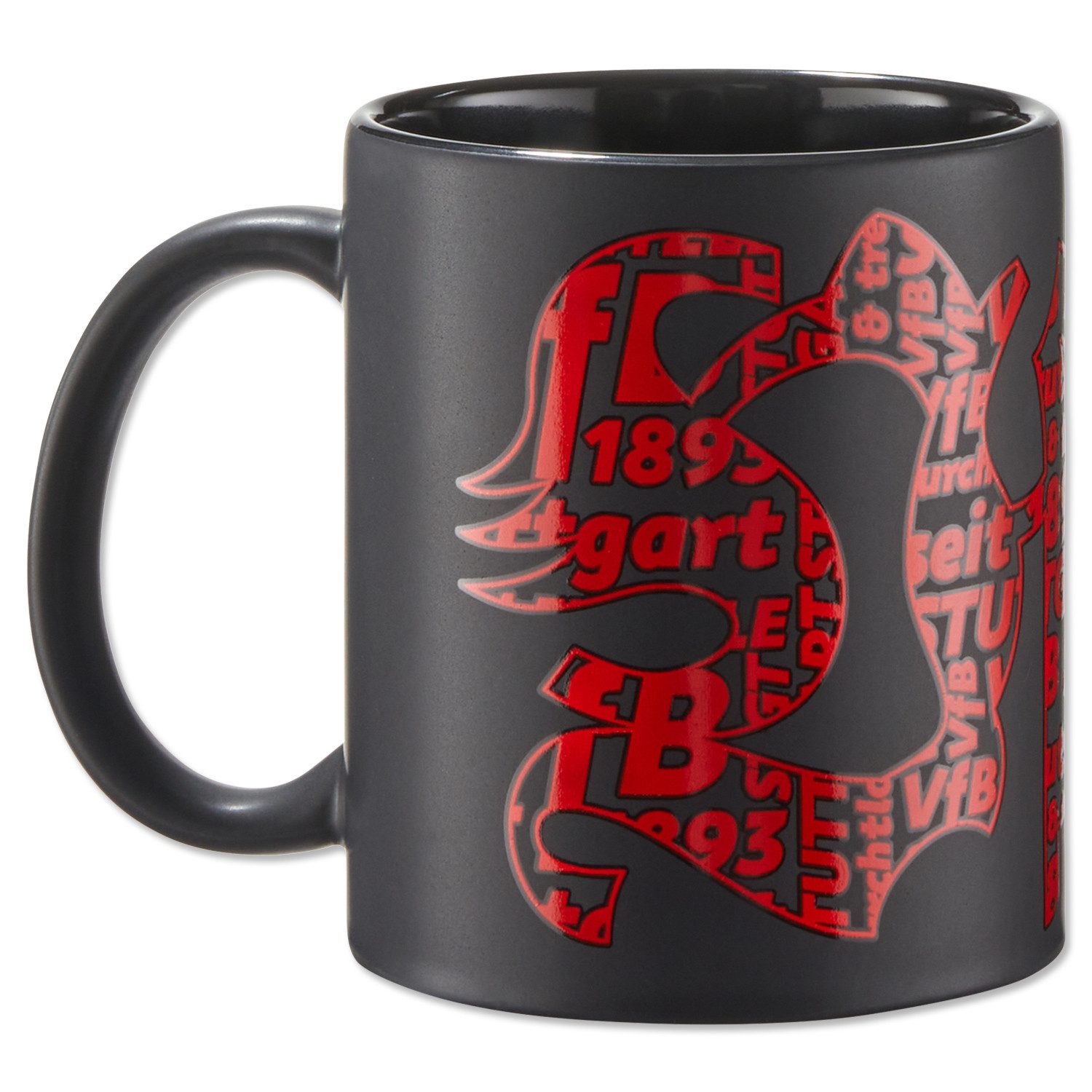 VfB Stuttgart Tasse VfB Stuttgart Tasse Metallic Emblem – offizieller Lizenzartikel, Keramik