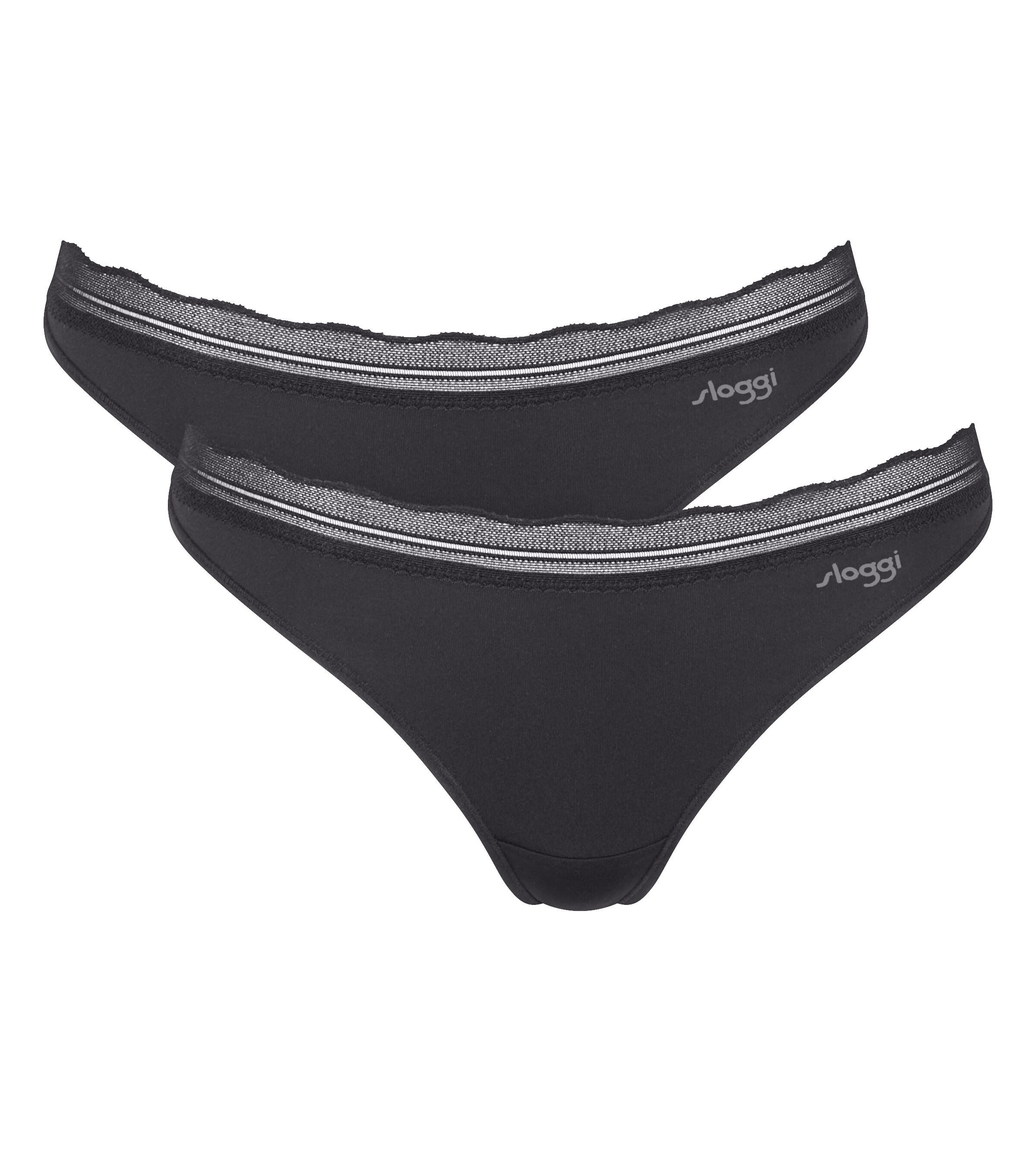 sloggi String GO Blush String 2P mit Spitzendetails