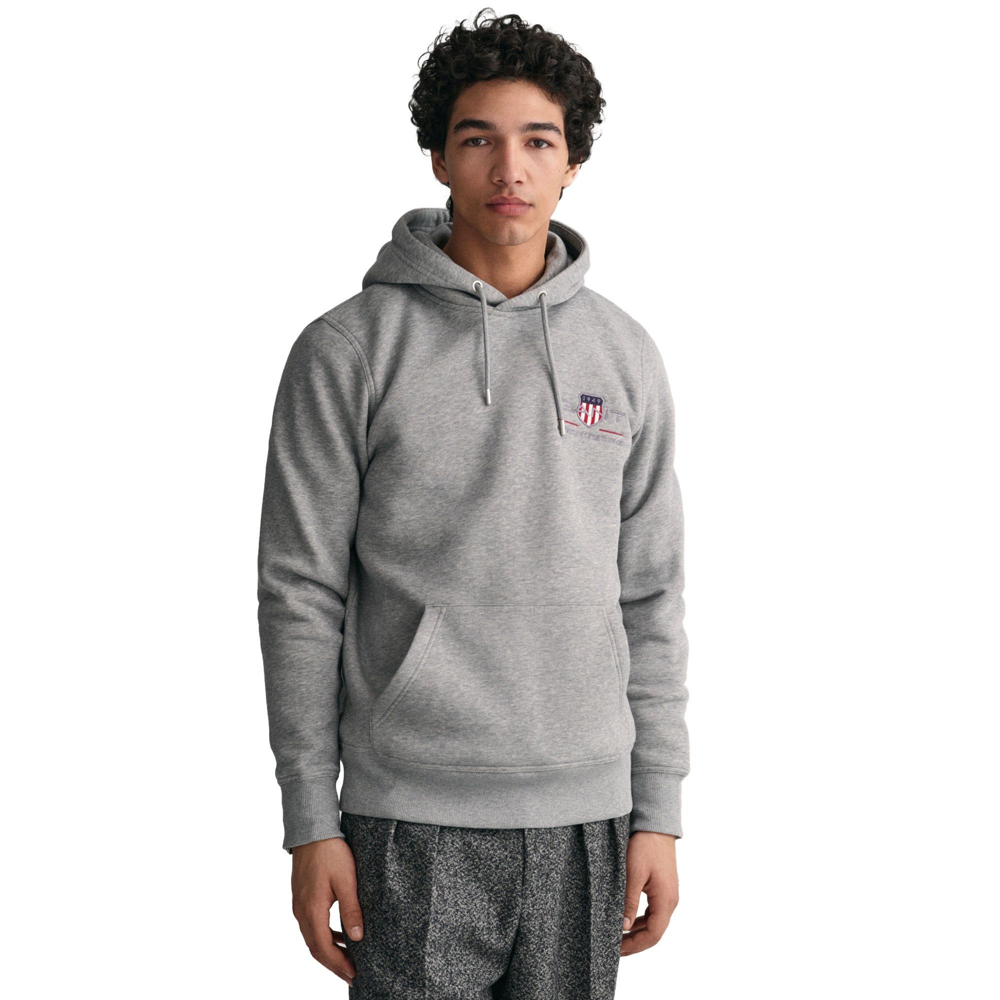 Gant Sweatshirt Herren Sweatshirt Baumwolle günstig online kaufen