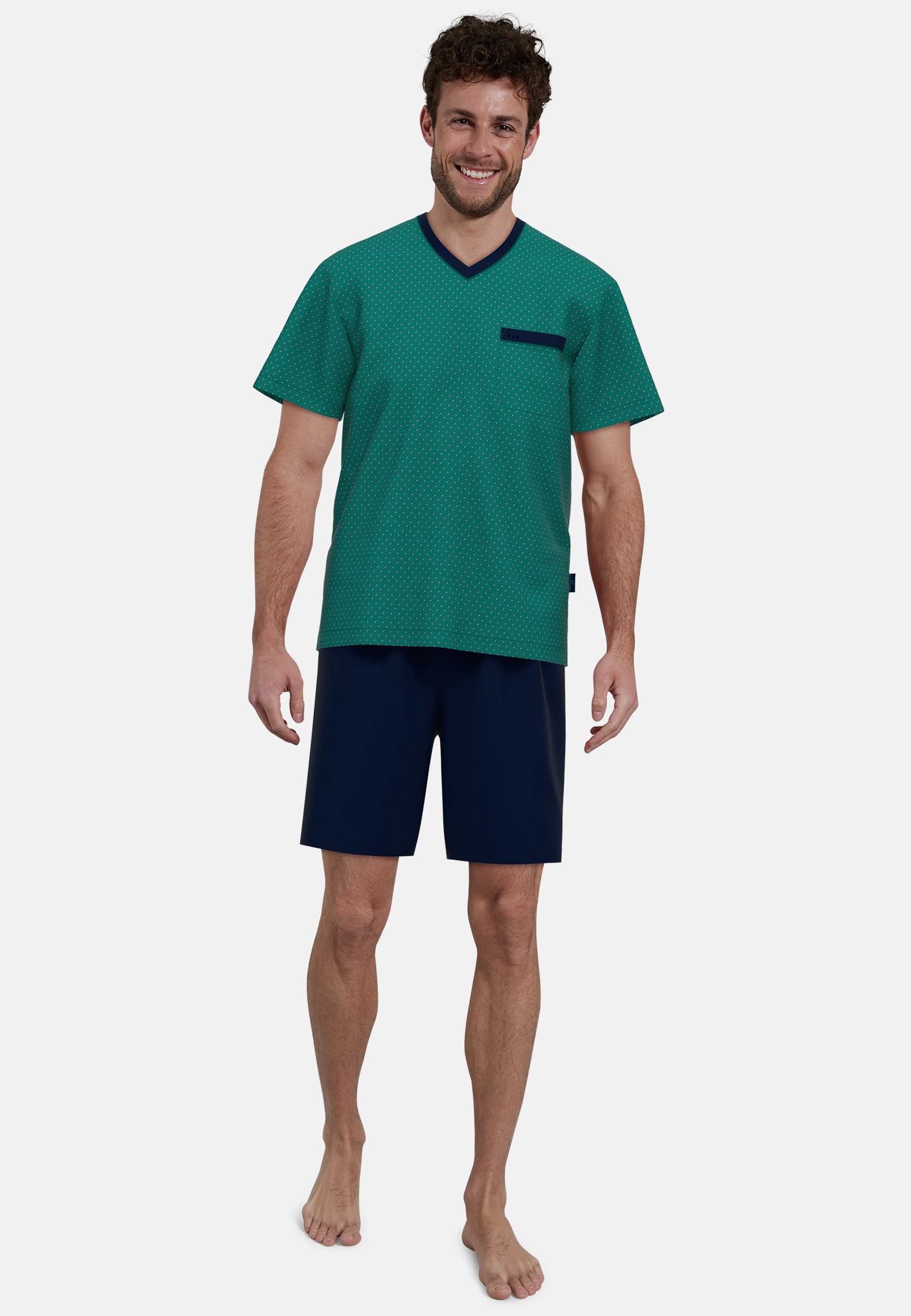 GÖTZBURG Shorty Bray (2 tlg) V-Ausschnitt, günstig online kaufen