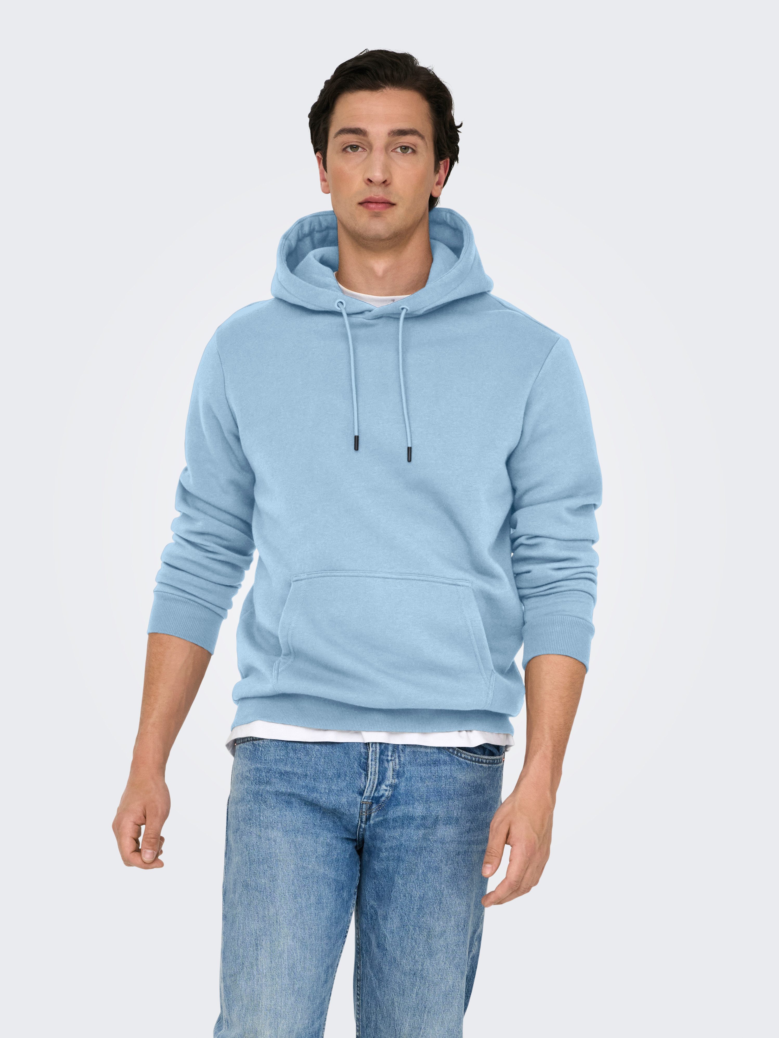 ONLY & SONS Kapuzensweatshirt ONSCERES HOODIE SWEAT NOOS Baumwollmischung, günstig online kaufen