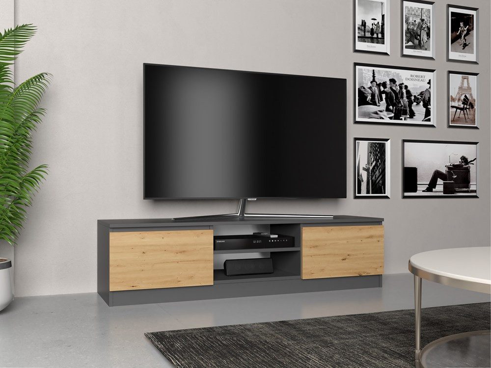 Lowboard Fernsehschrank, TV-Kommode, TV Schrank 140 cm