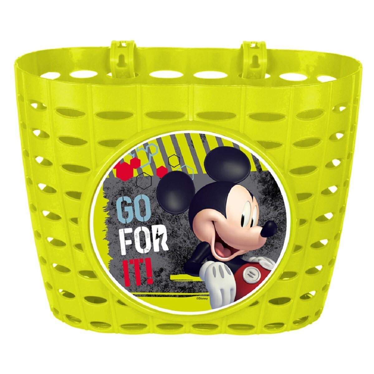 Disney Fahrradkorb Mickey Mouse Fahrradkorb – Für Kinderlenker, 20×13×13 cm (1-tlg)