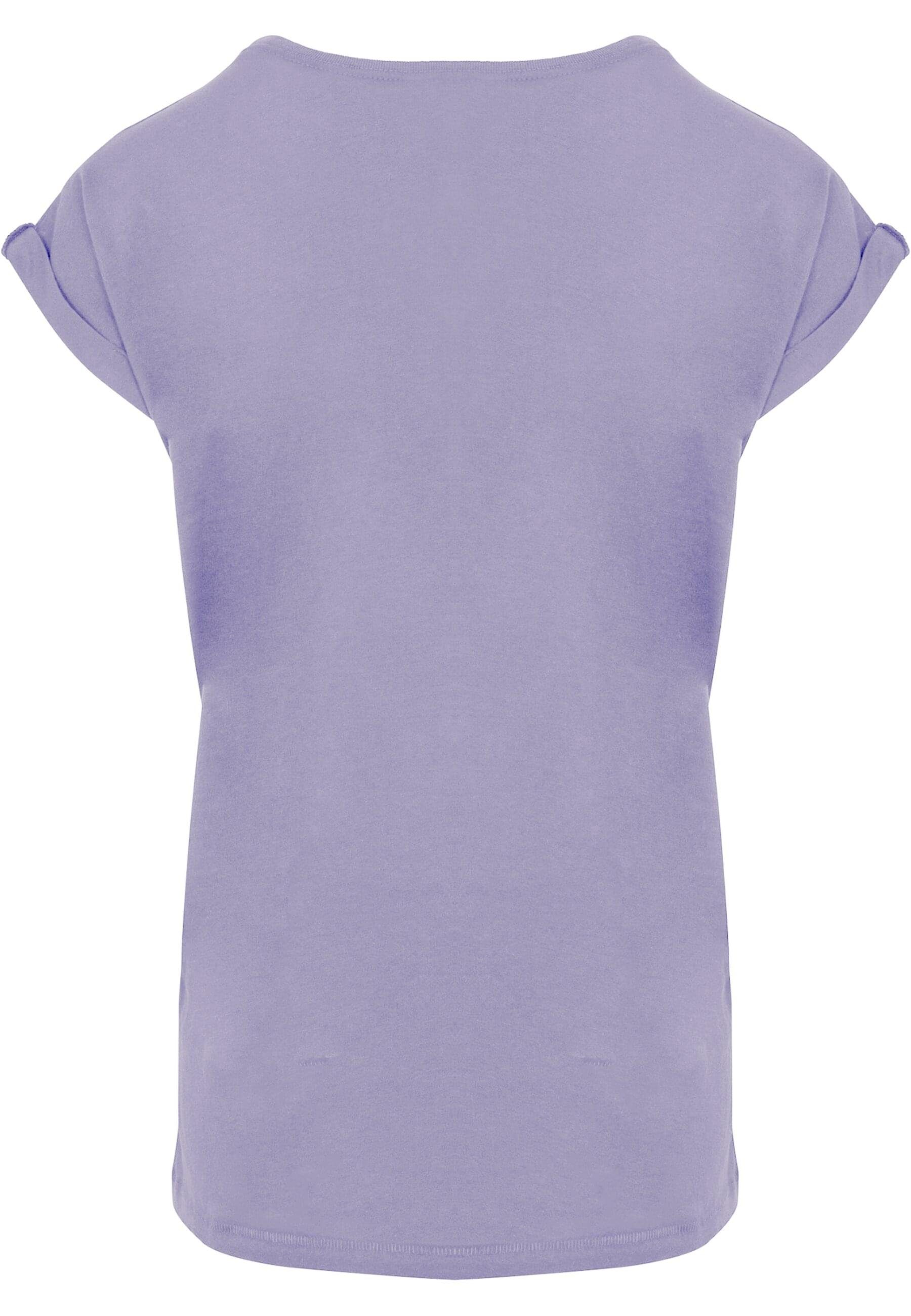 Merchcode T-Shirt Damen Ladies lilac LA T-Shirt LAYLA LA (1-tlg)