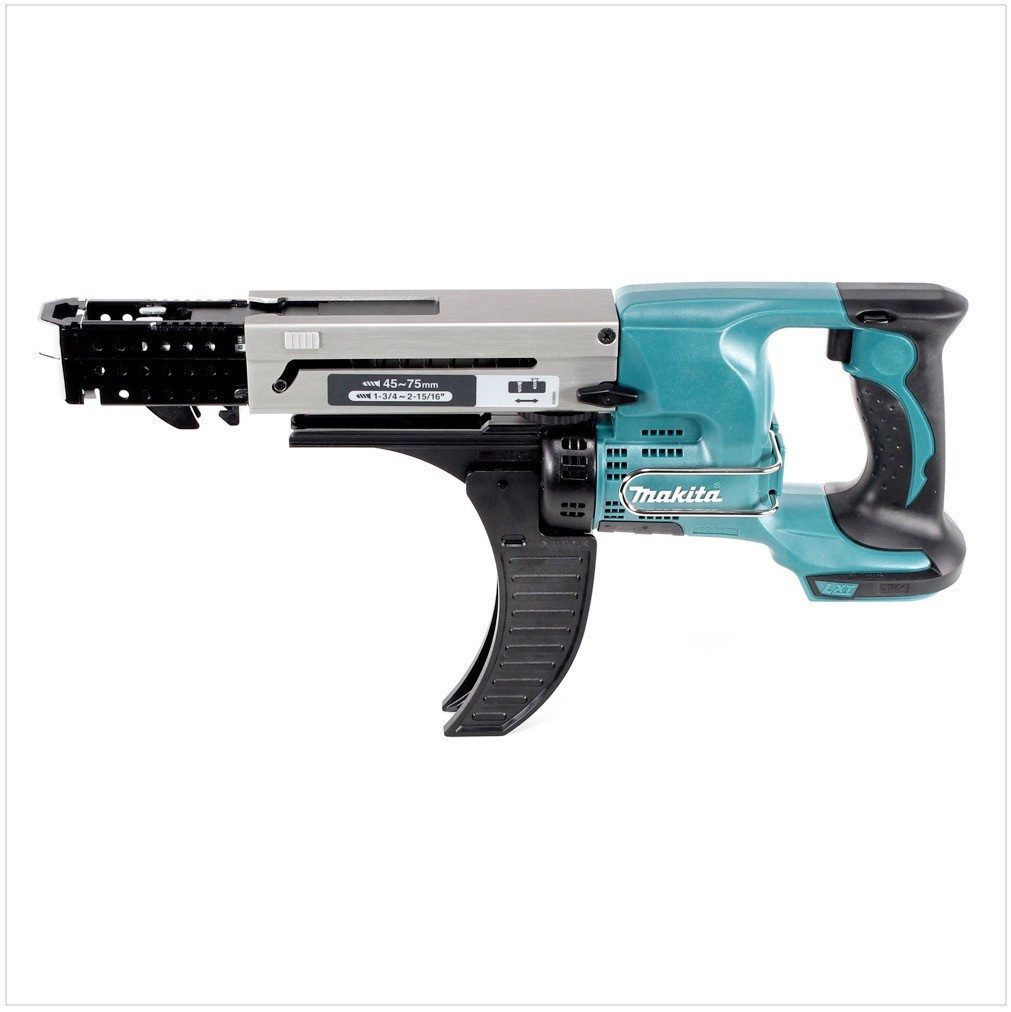 Makita Akku-Magazinschrauber DFR 750 Z Akku Magazinschrauber 18 V 45 - 75 mm Solo