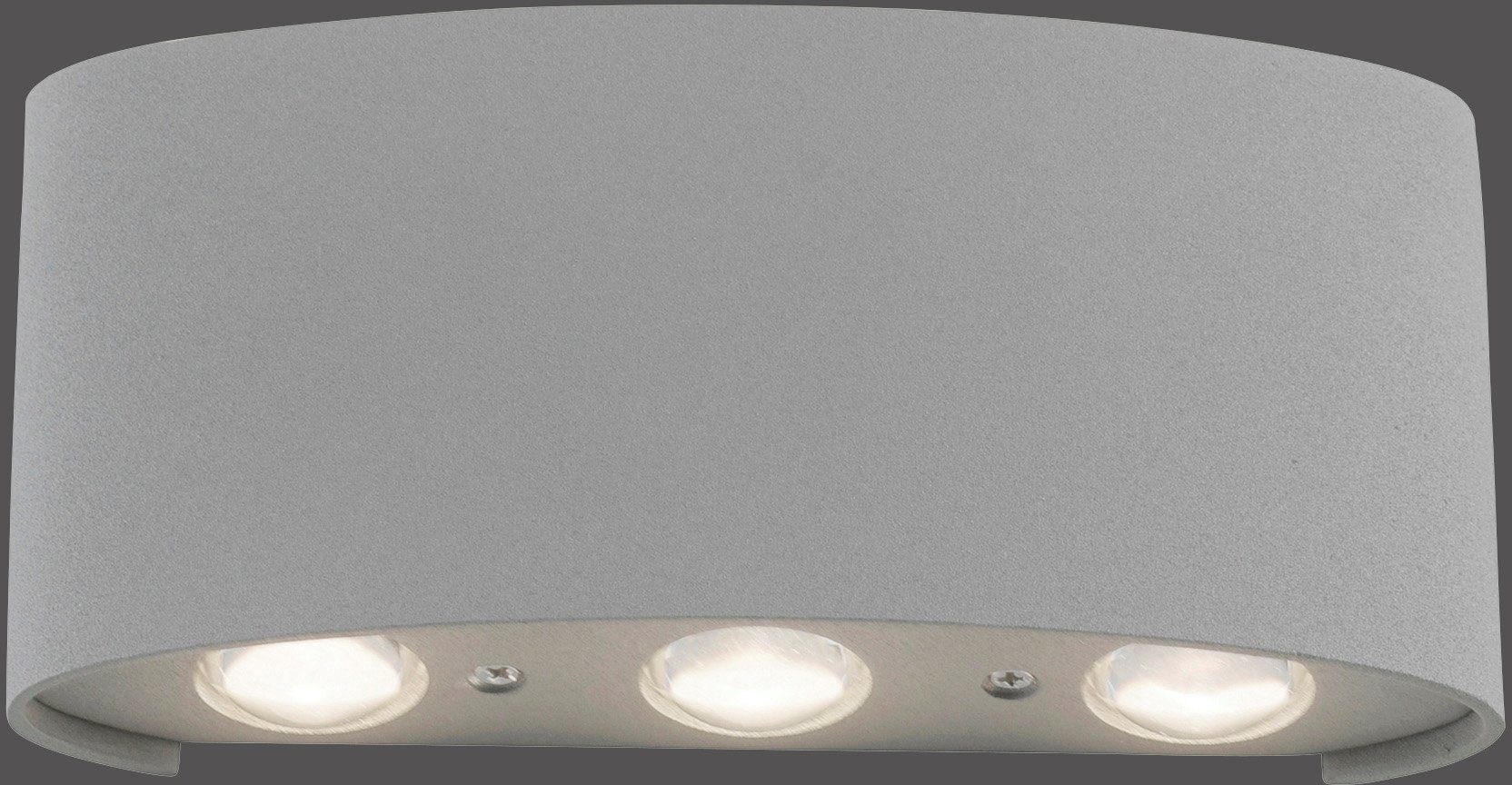Paul Neuhaus LED Außen-Wandleuchte Carlo, Warmweiß, Für und IP Schutzart integriert, 54, Innenbereich Außen- LED fest
