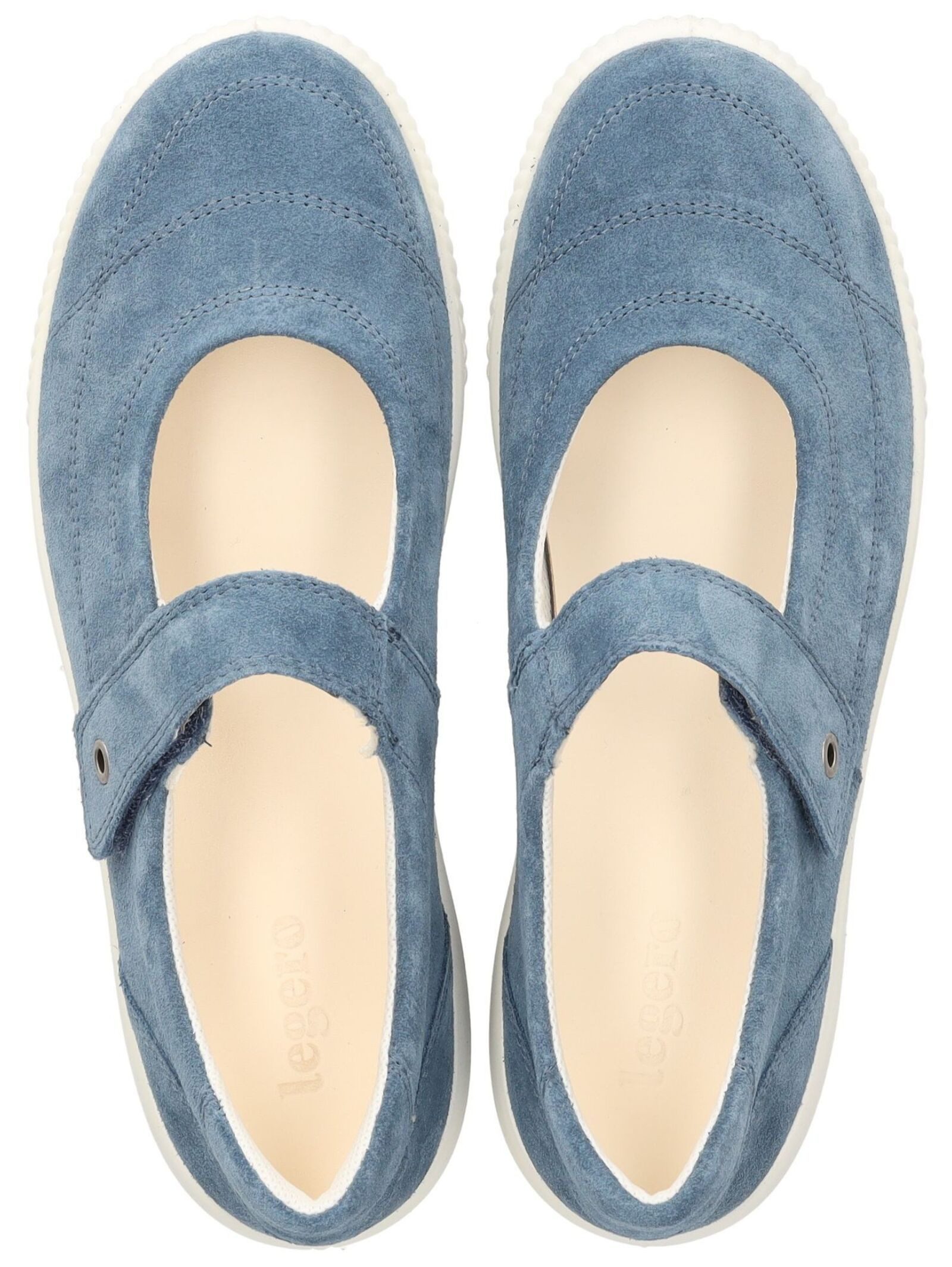 Legero Legero Ballerinas Veloursleder Riemchenballerina