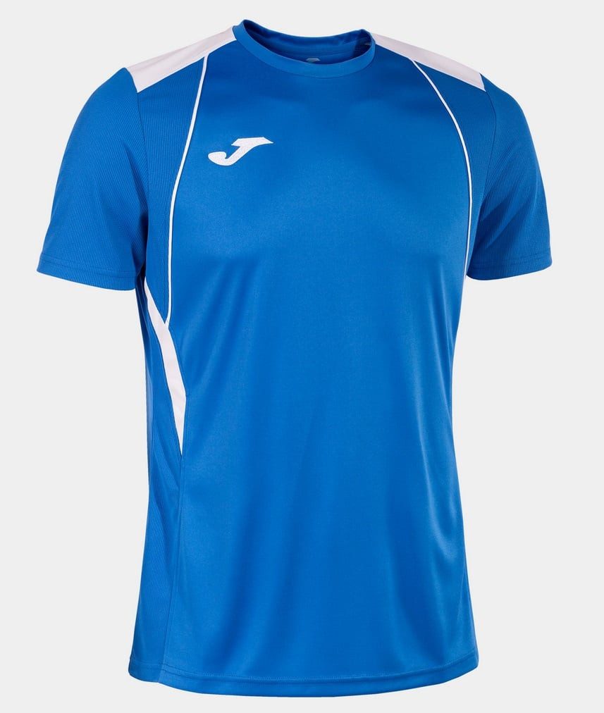Joma T-Shirt Championship VII (leicht, atmungsaktiv) royalblau/weiss Herren