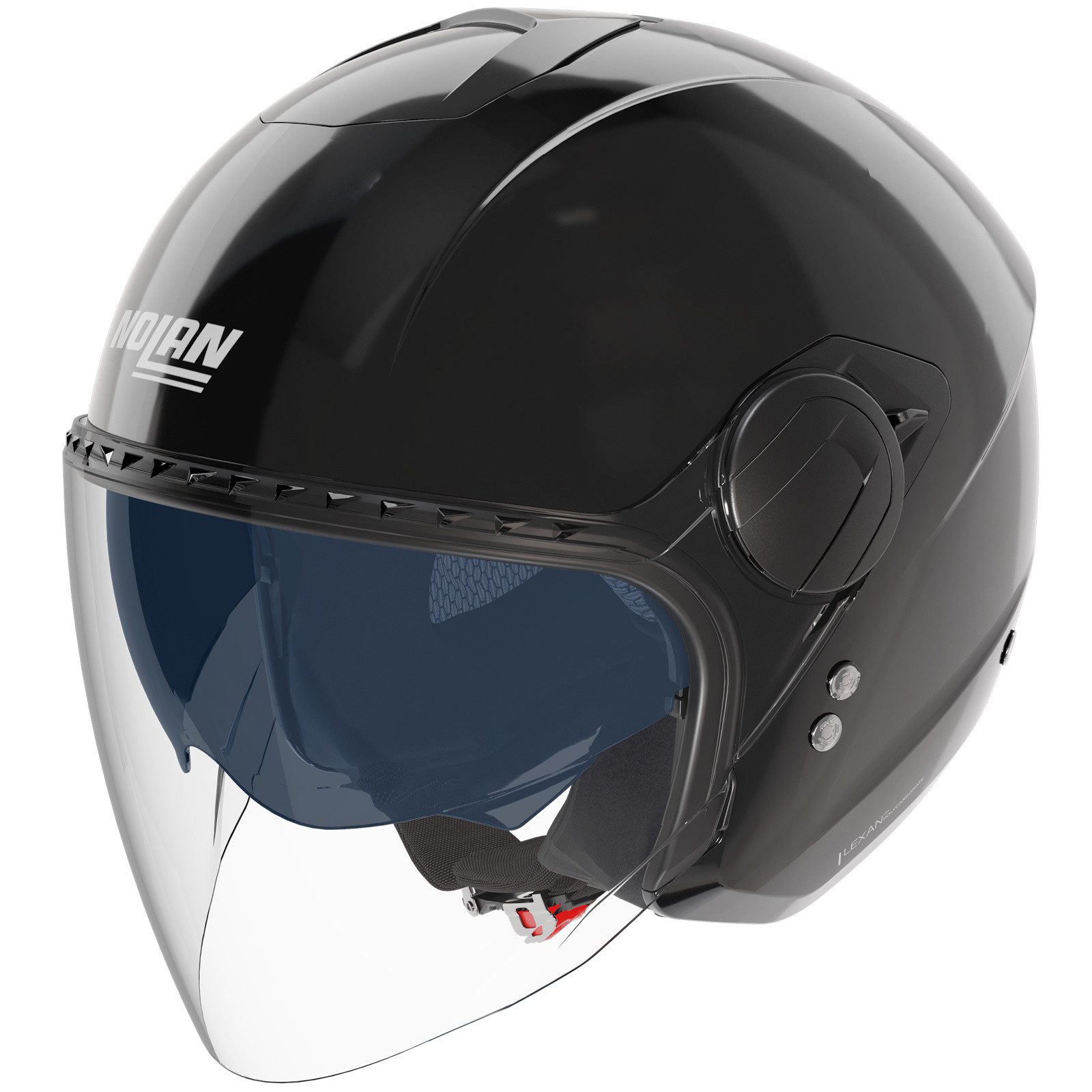 NOLAN Motorradhelm Nolan N20-2 Visor Classico 301 Jethelm Schwarz XXL (1er Set)