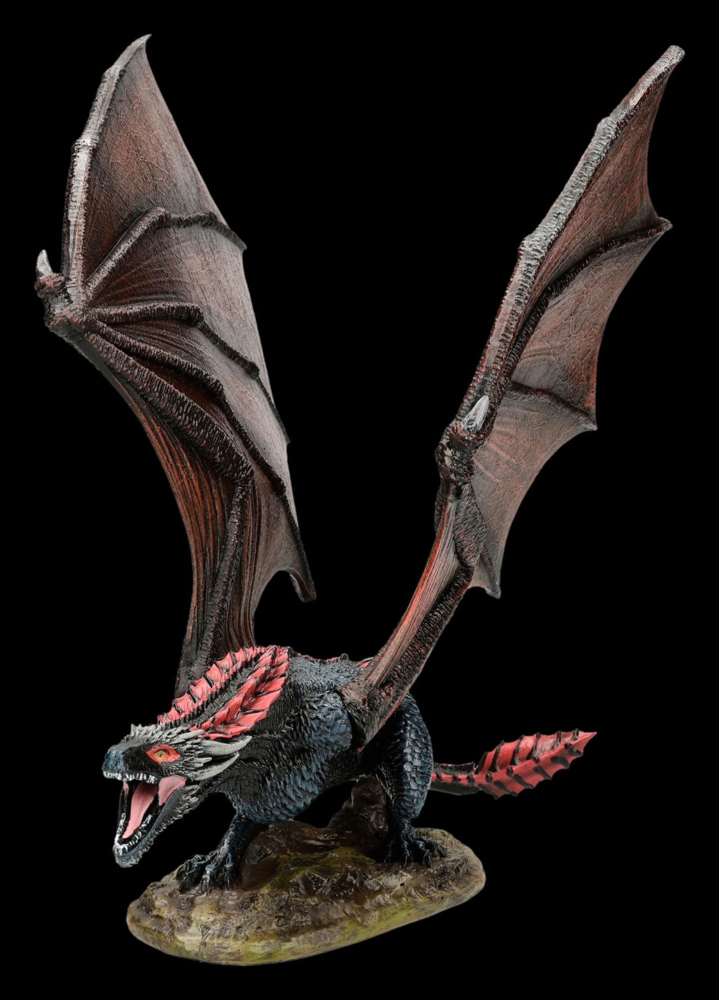 Figuren Shop GmbH Fantasy-Figur Drogon Figur – Game of Thrones Drache Fantasy Statue Deko 27.5 cm