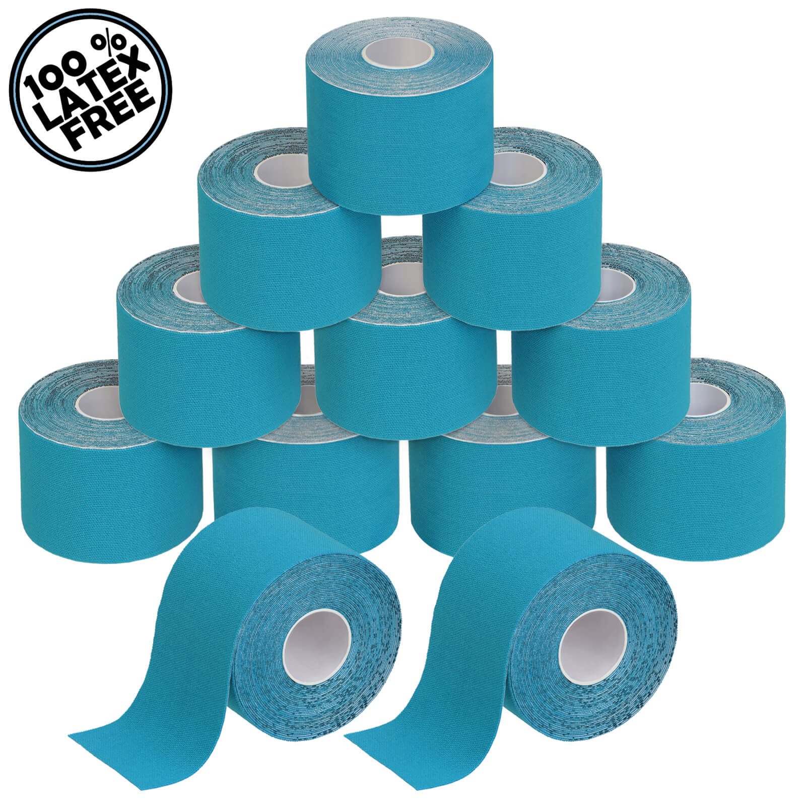 BB Sport Kinesiologie-Tape 12 Rollen Kinesiologie Tape 5 m x 5 cm in verschiedenen Farben