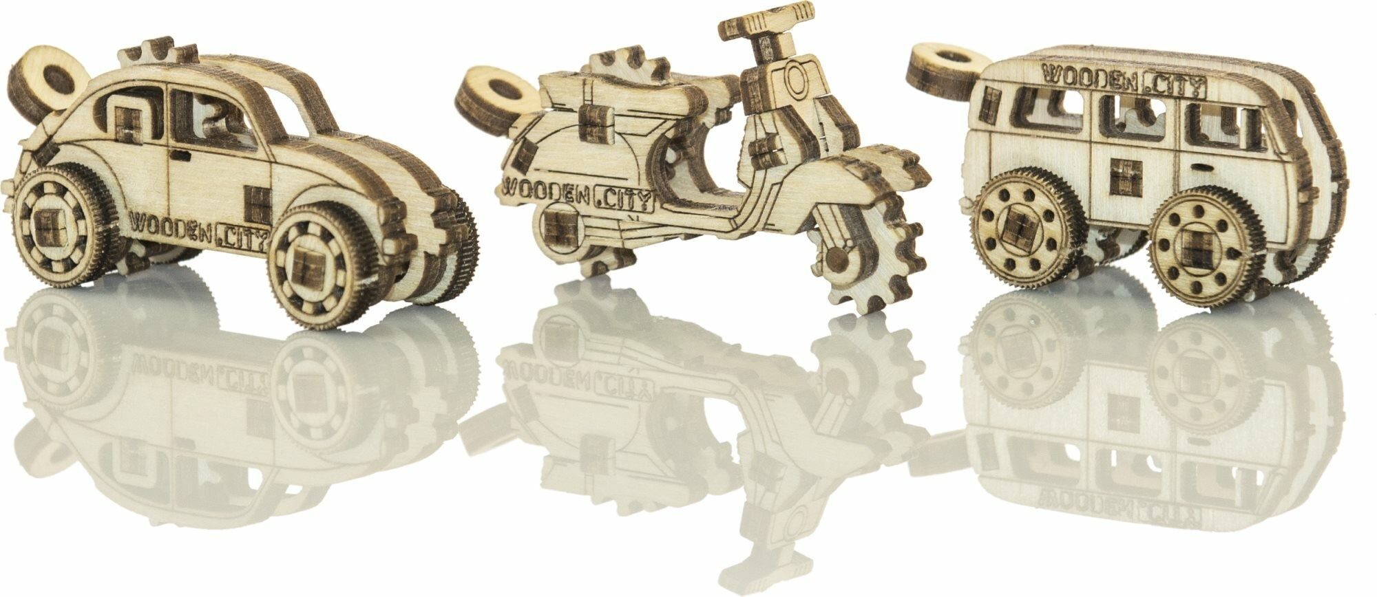 Wooden City Modellbausatz WOODEN CITY 3D Puzzle Mini Set Widgets
