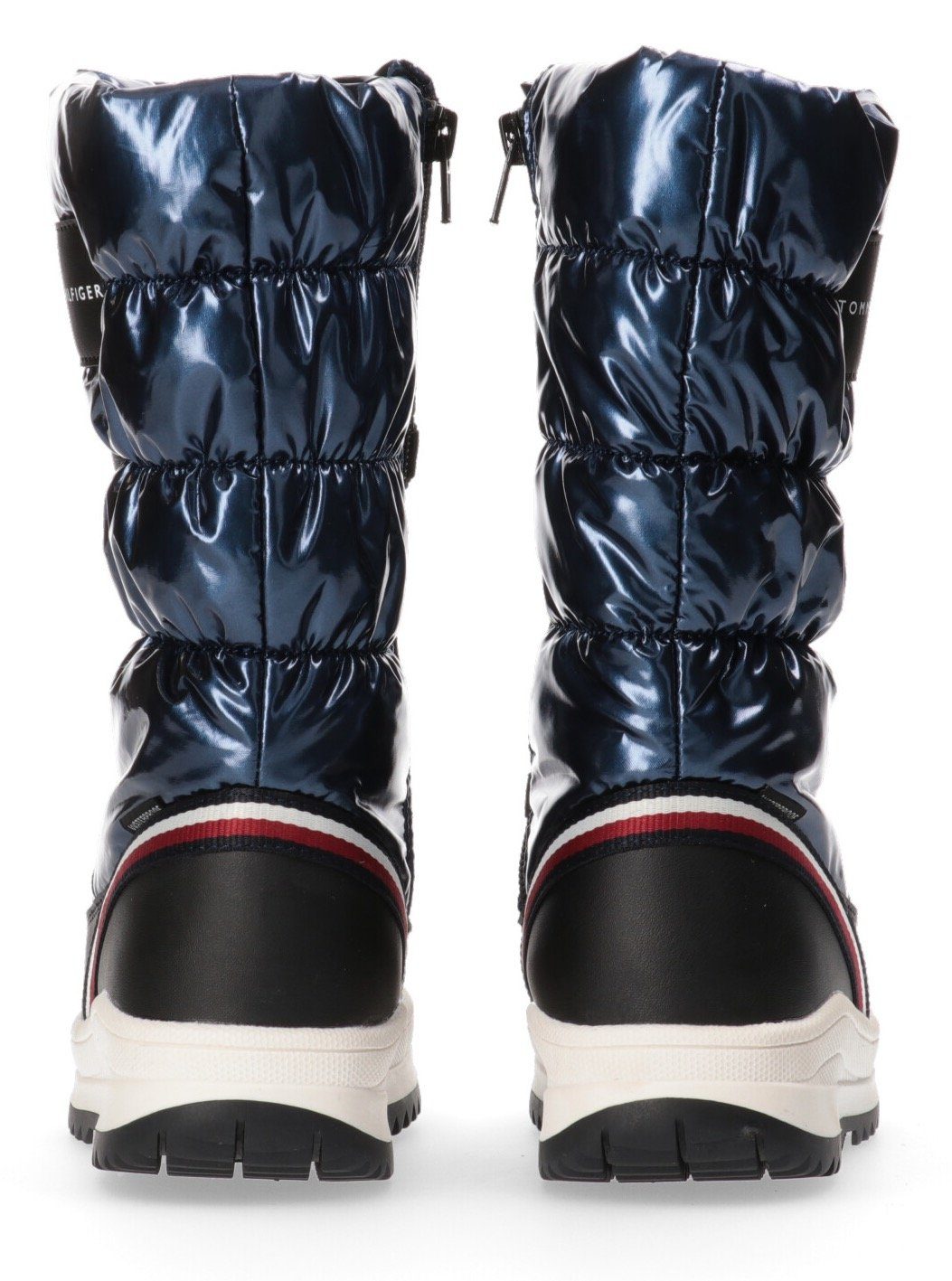 Snowboots mit Thermostiefel dunkelblau BOOT SNOW Warmfutter Tommy Hilfiger