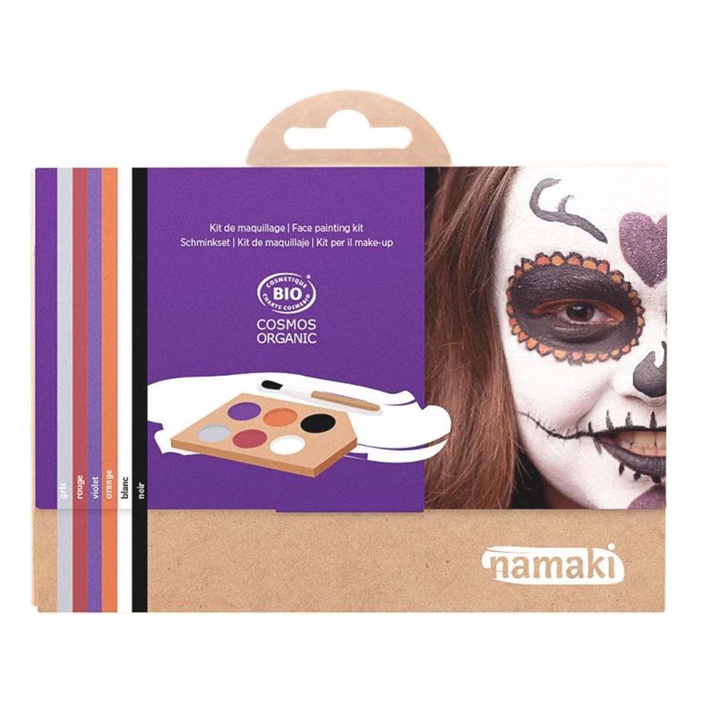 Namaki Theaterschminke Schminkset - 6-Farben Horrorshow