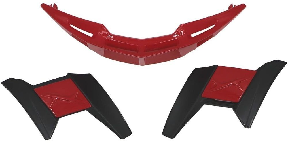 Motorradhelm Belüftungsset + Spoiler GM 670