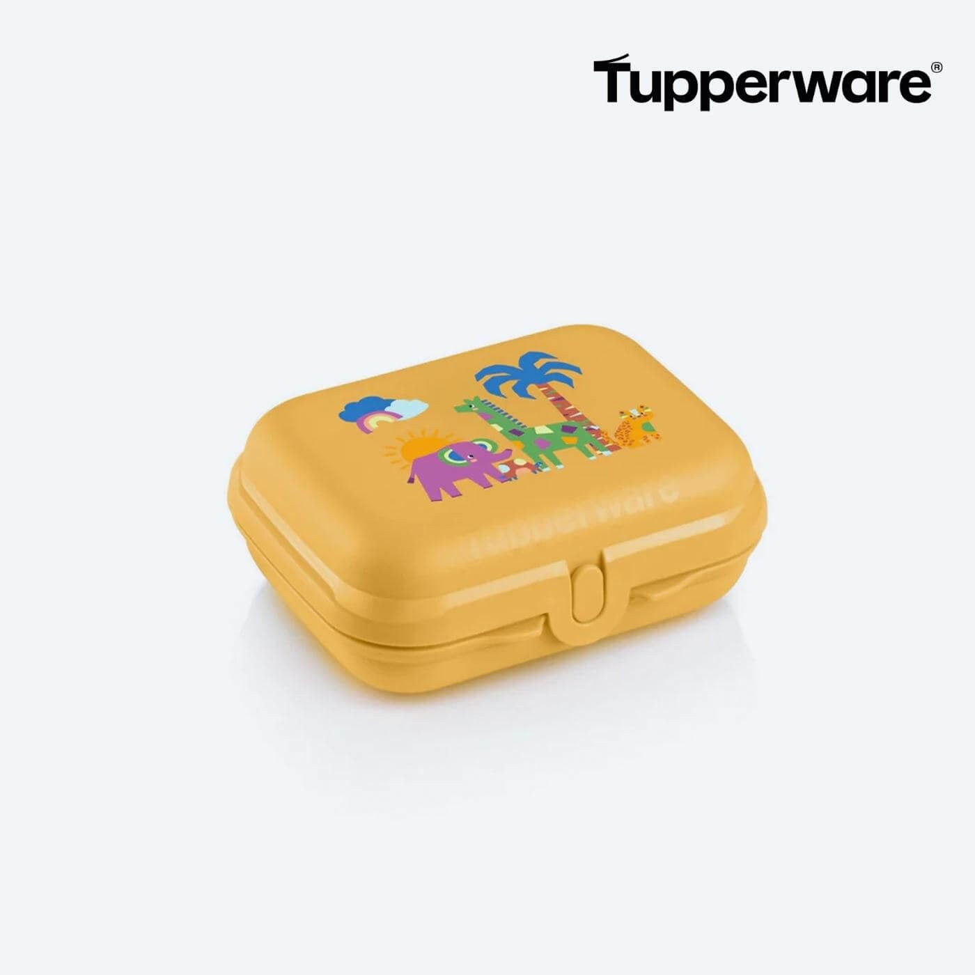 TUPPERWARE Lunchbox Tupperware Kleiner Twin - Safari